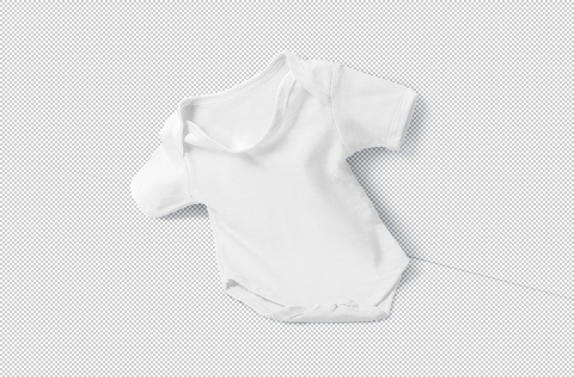 baby bodysuit mockup