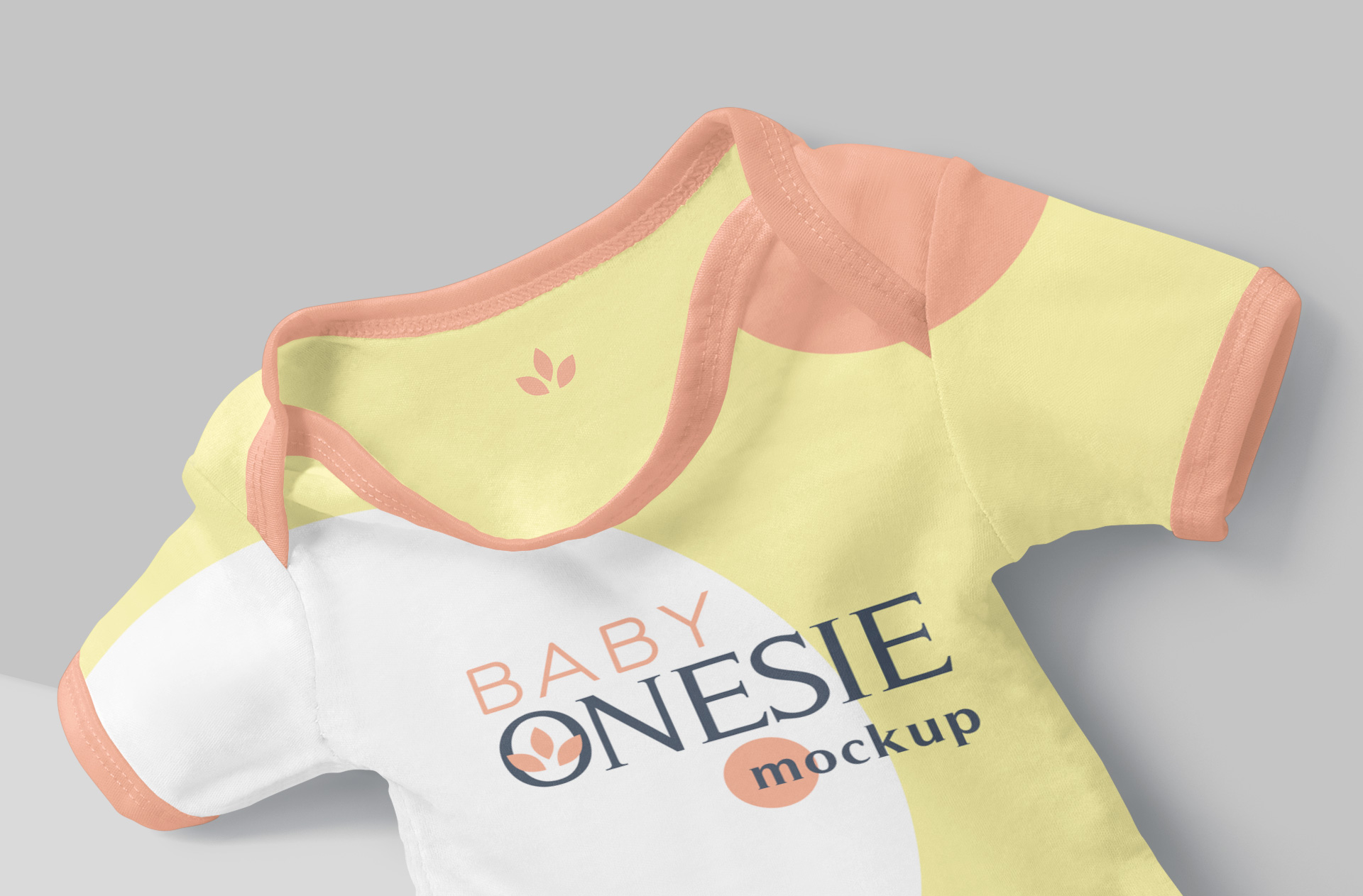 baby bodysuit mockup