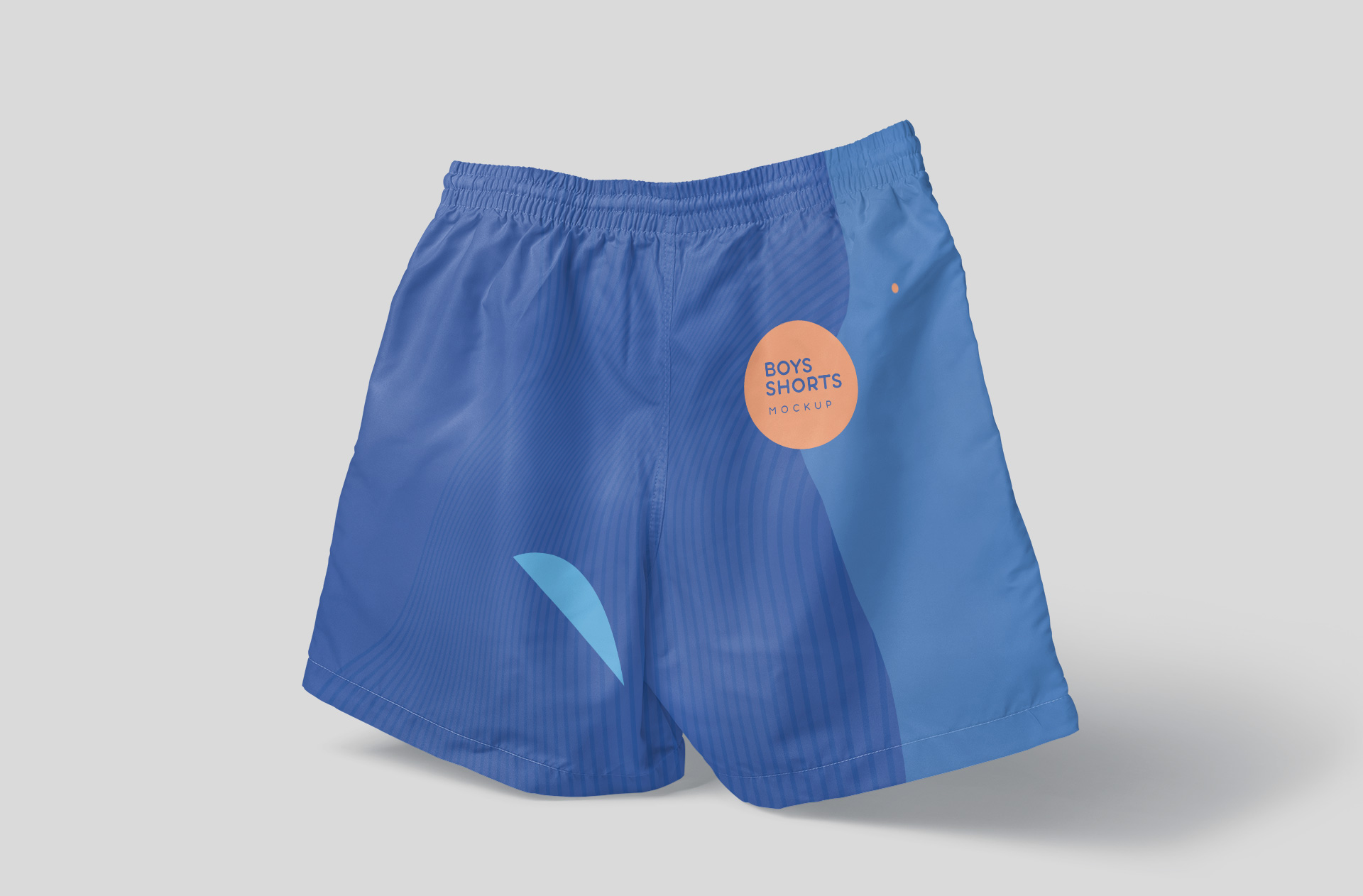 Boys’ Shorts Mockup Floating Display