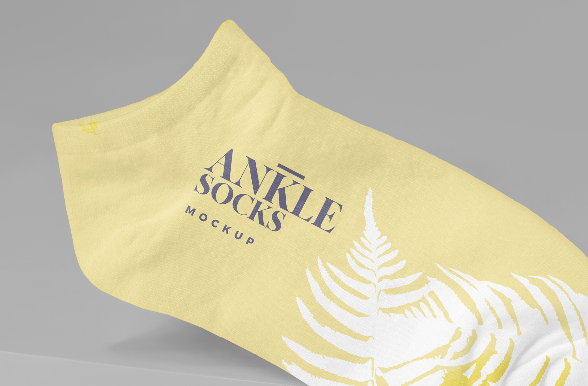 ankle socks mockup