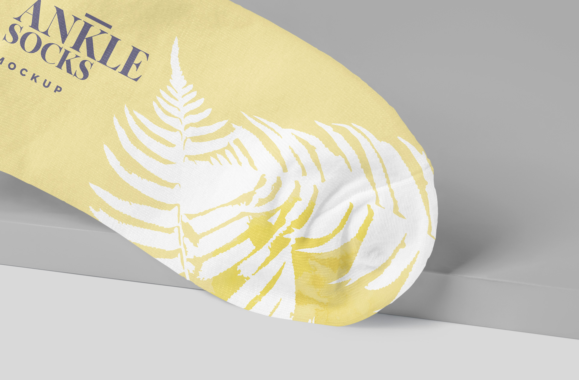ankle socks mockup