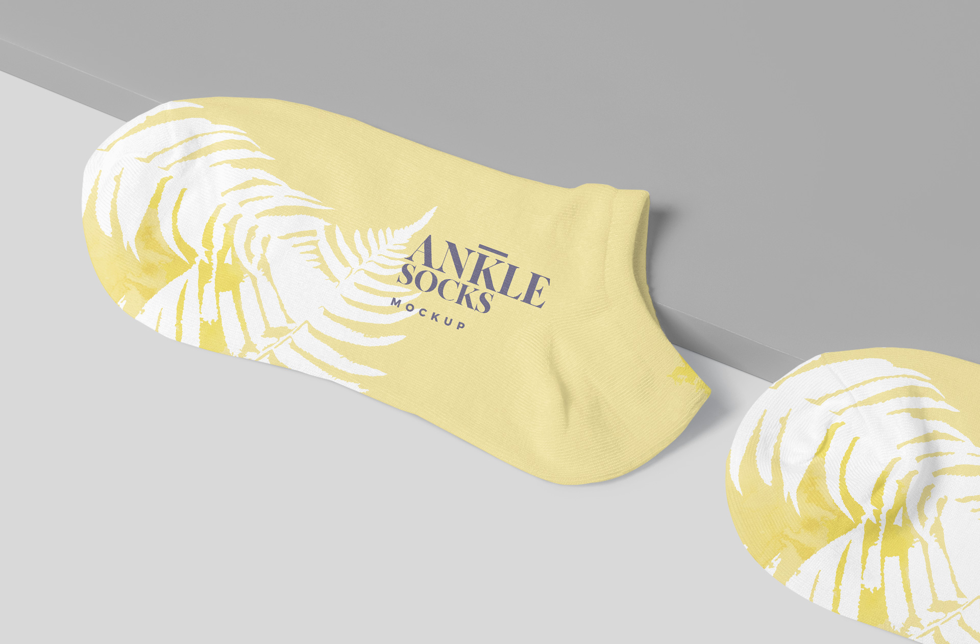 ankle socks mockup