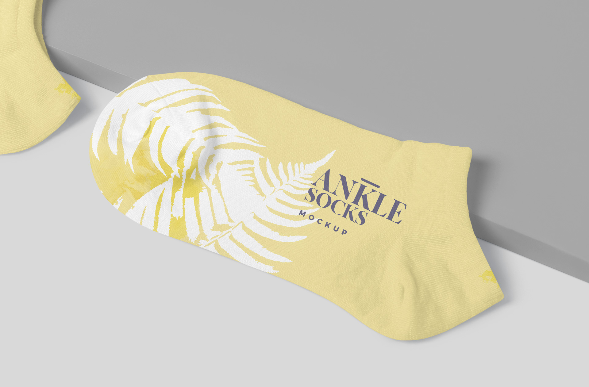 ankle socks mockup