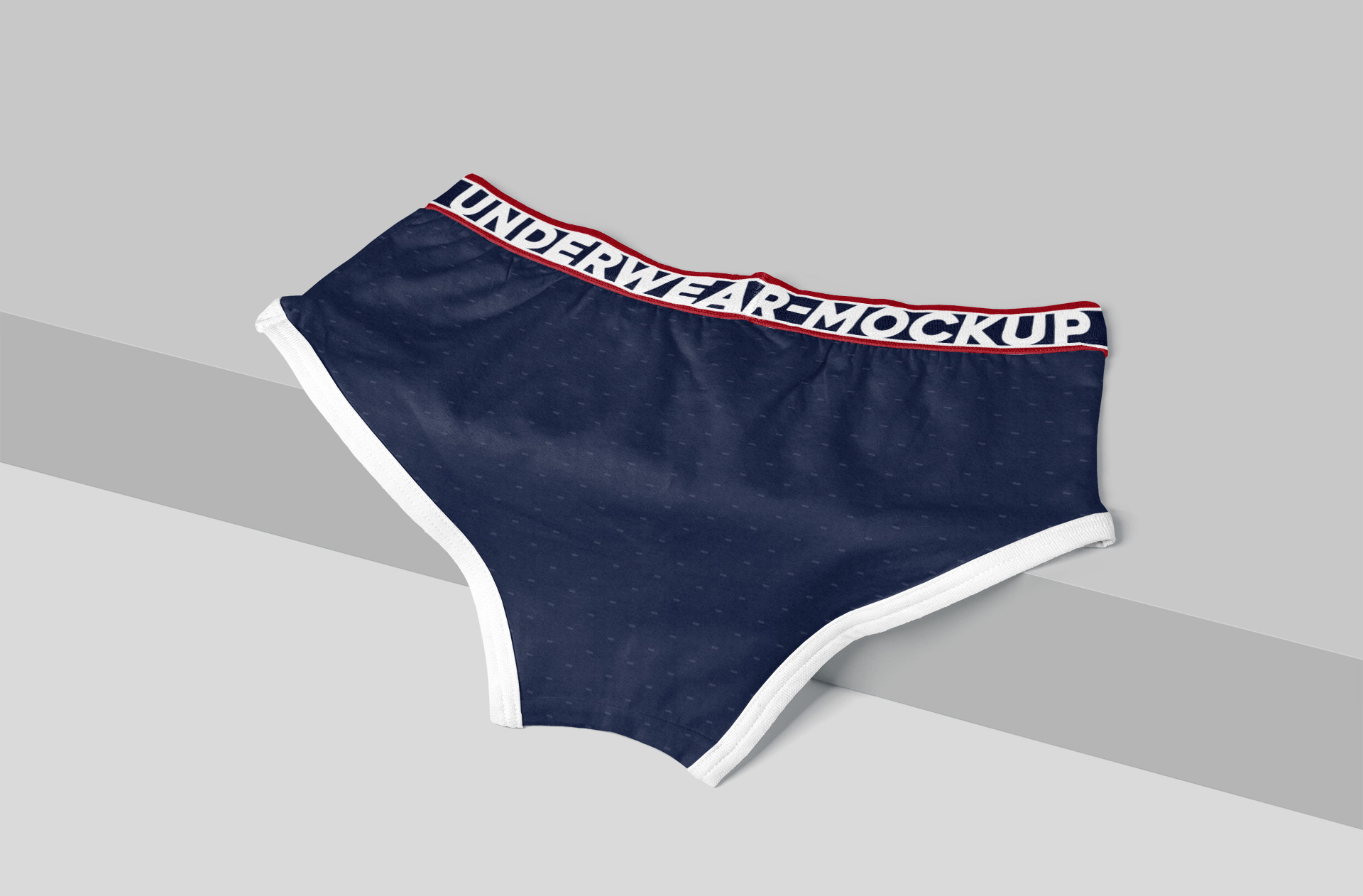 Underwear Mockup Back View