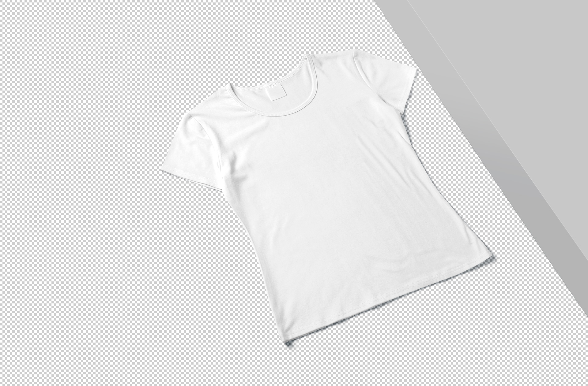 blank t-shirt mockup