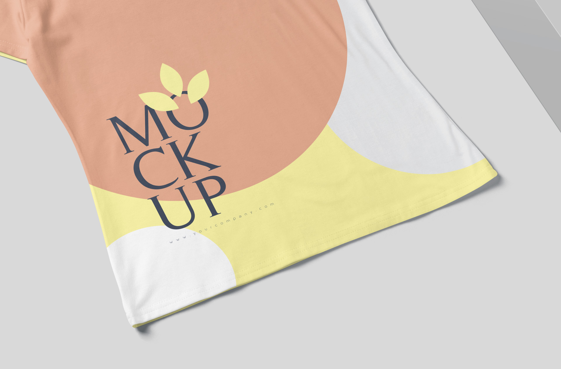 blank t-shirt mockup