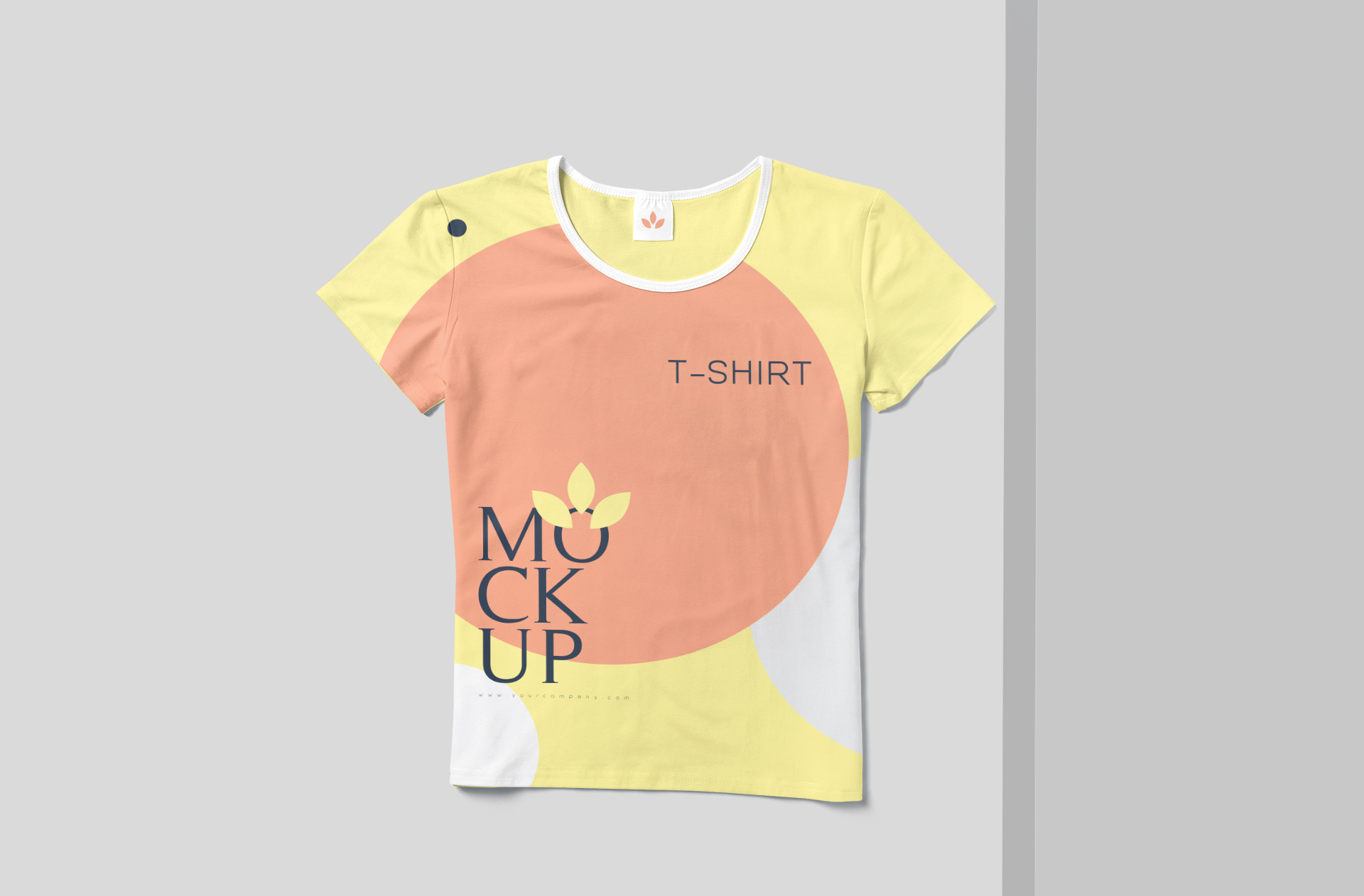 Women’s T-Shirt Mockup – Front & Back Views
