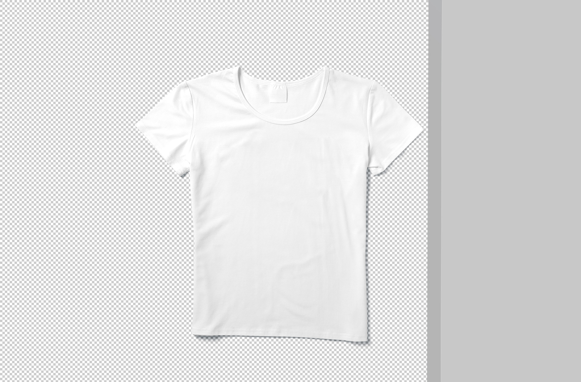blank t-shirt template