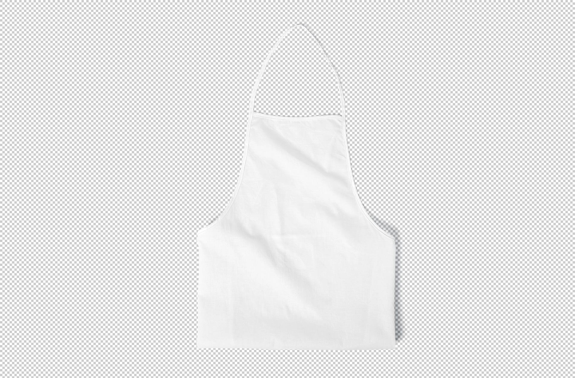adjustable apron mock-up