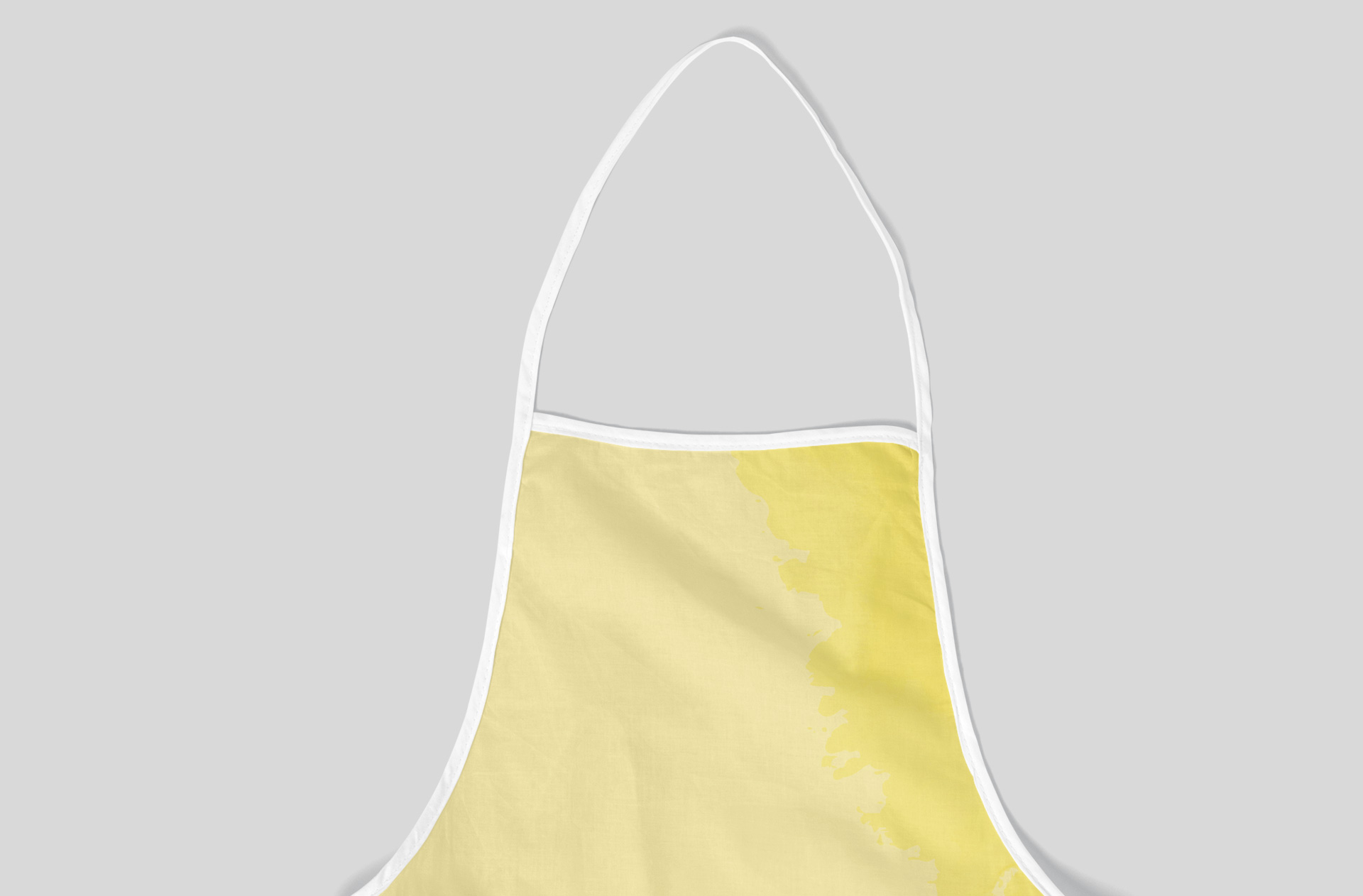 adjustable apron mock-up