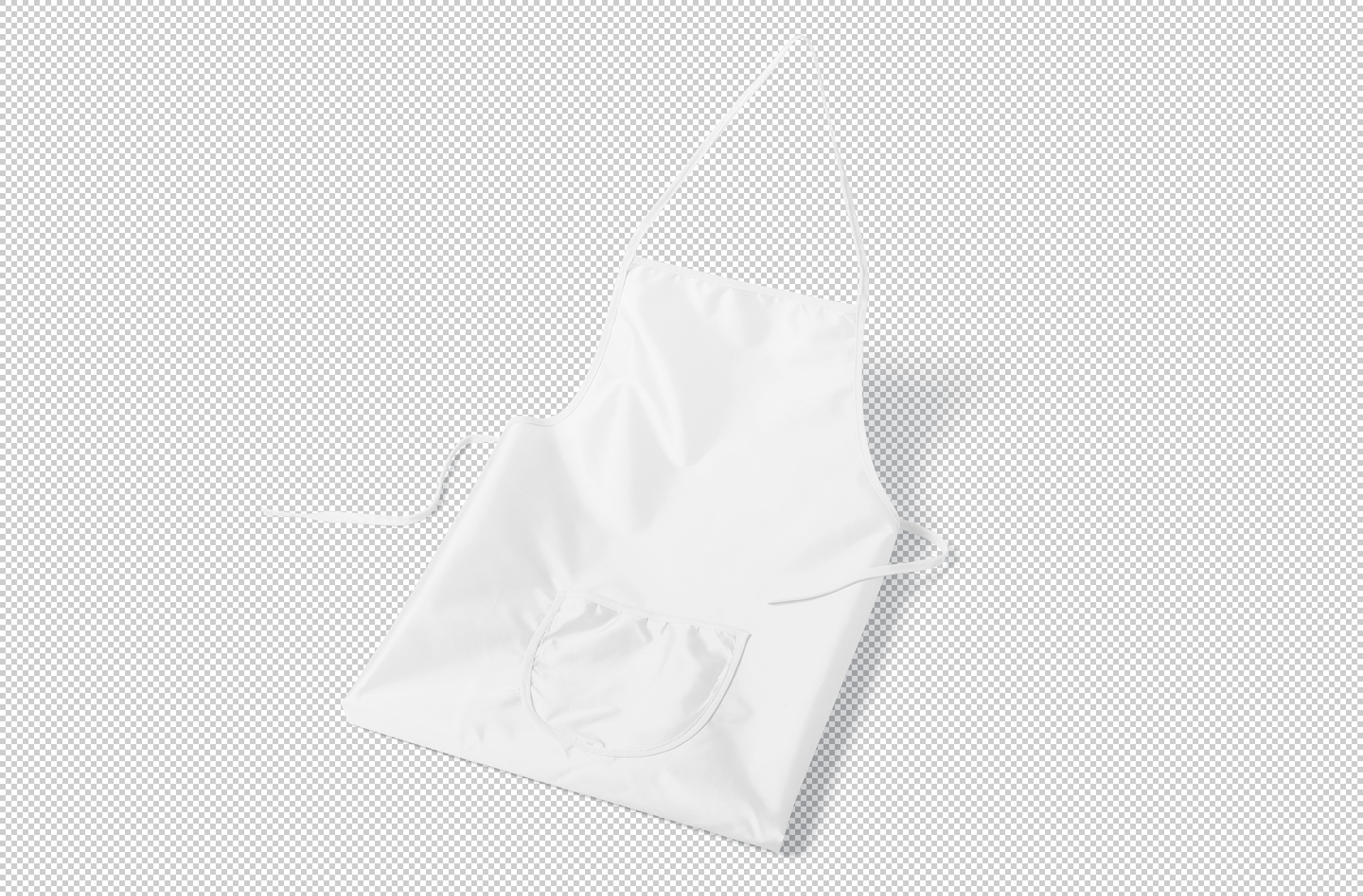 adjustable apron mock-up