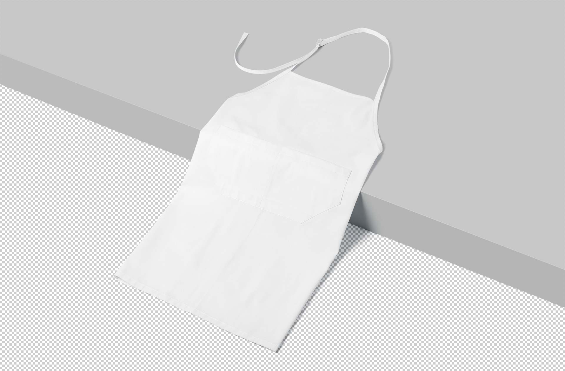 adjustable apron mock-up