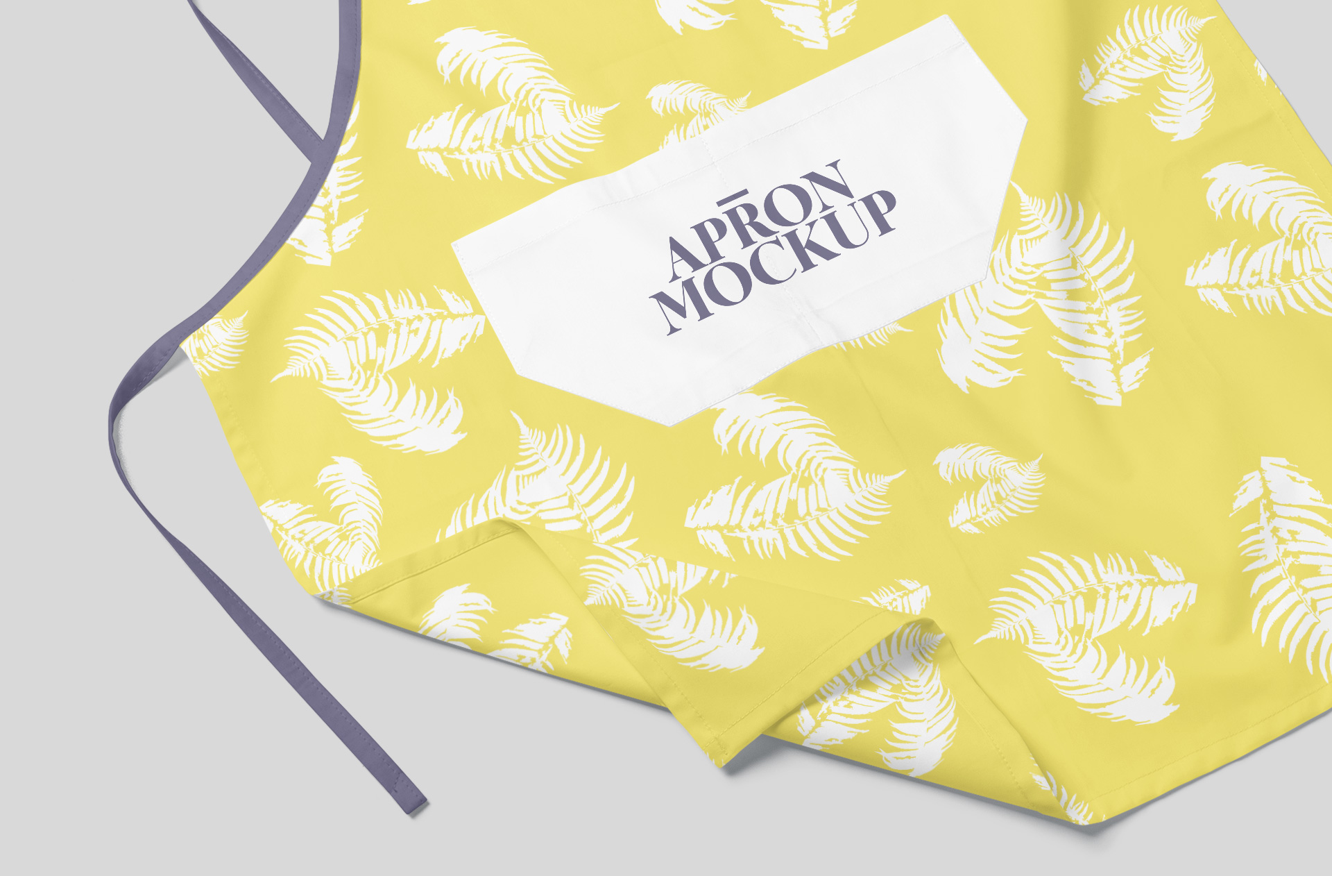 adjustable apron mock-up