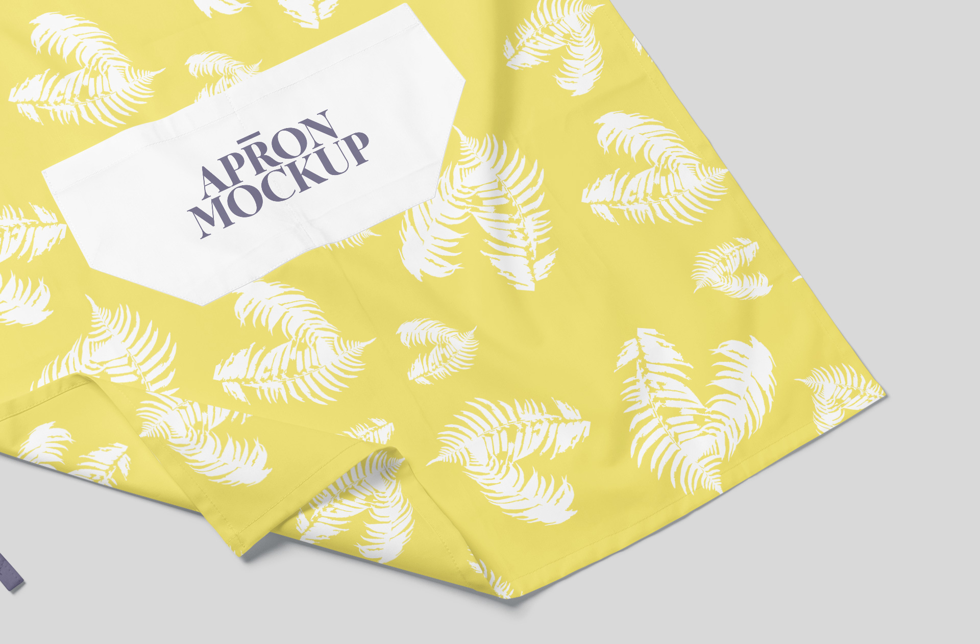 adjustable apron mock-up