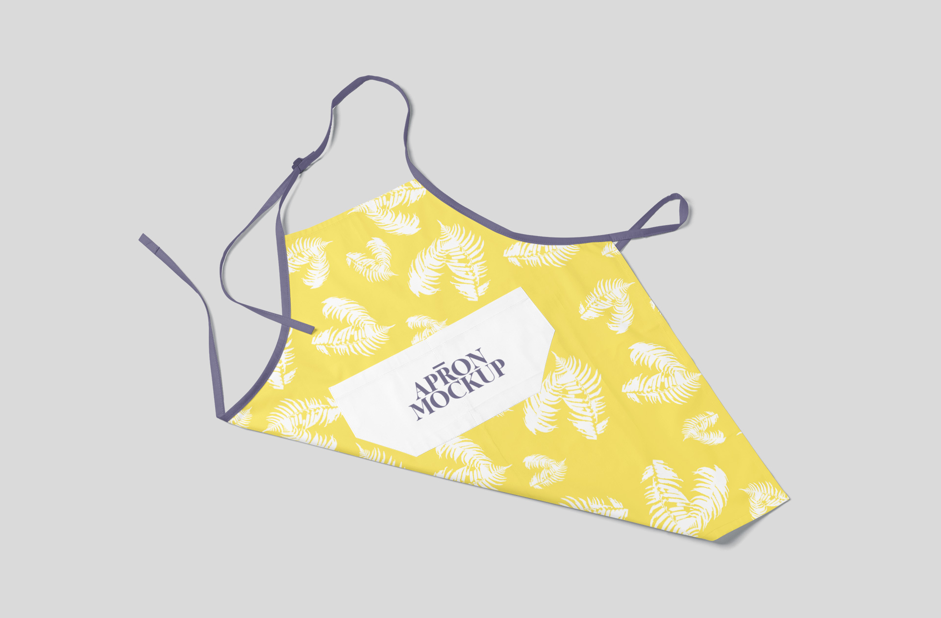 Modern Kitchen Apron Mockup – Trendy Pocket Design