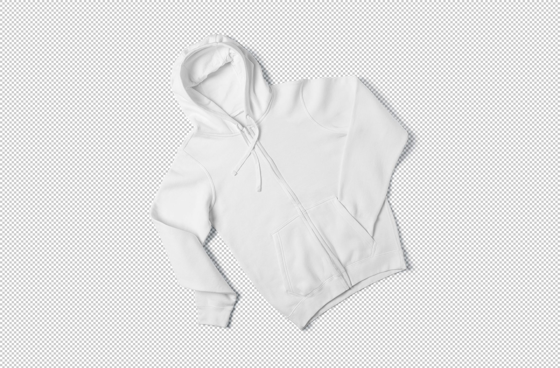 blank hoodie template
