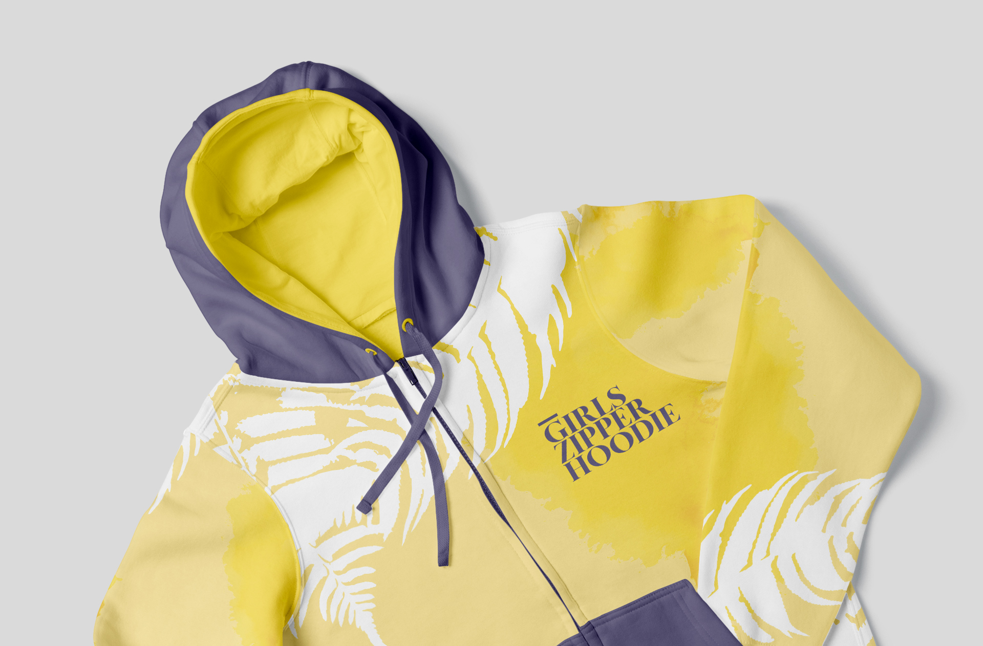 blank hoodie template