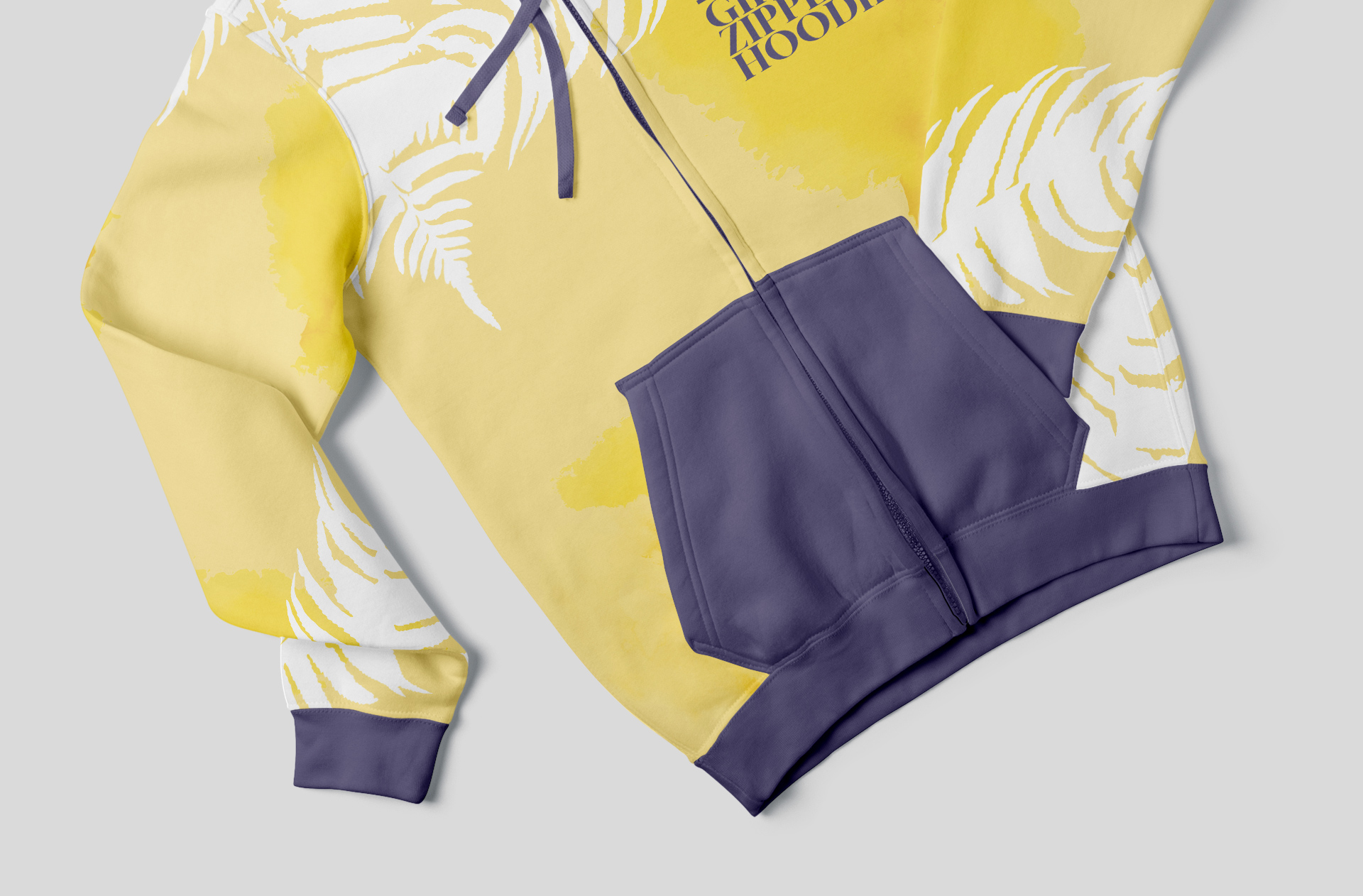 blank hoodie template