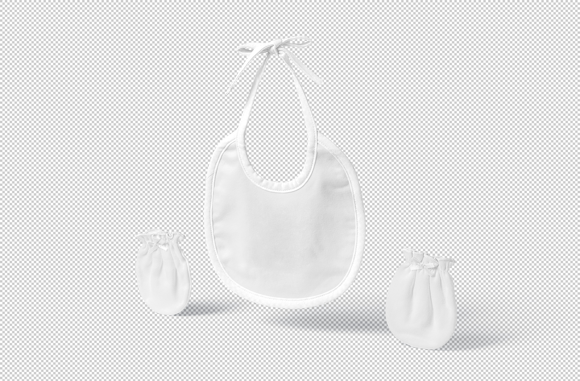 baby bib mockup