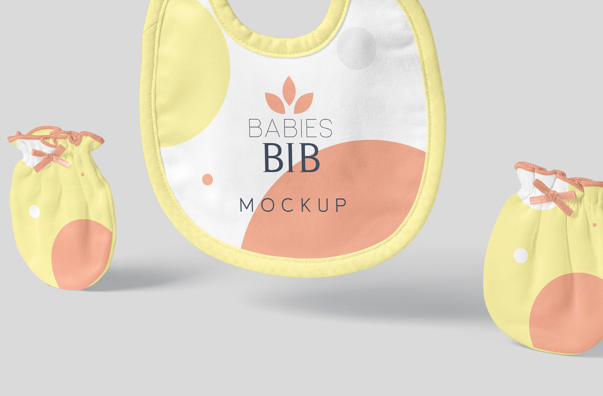 baby bib mockup