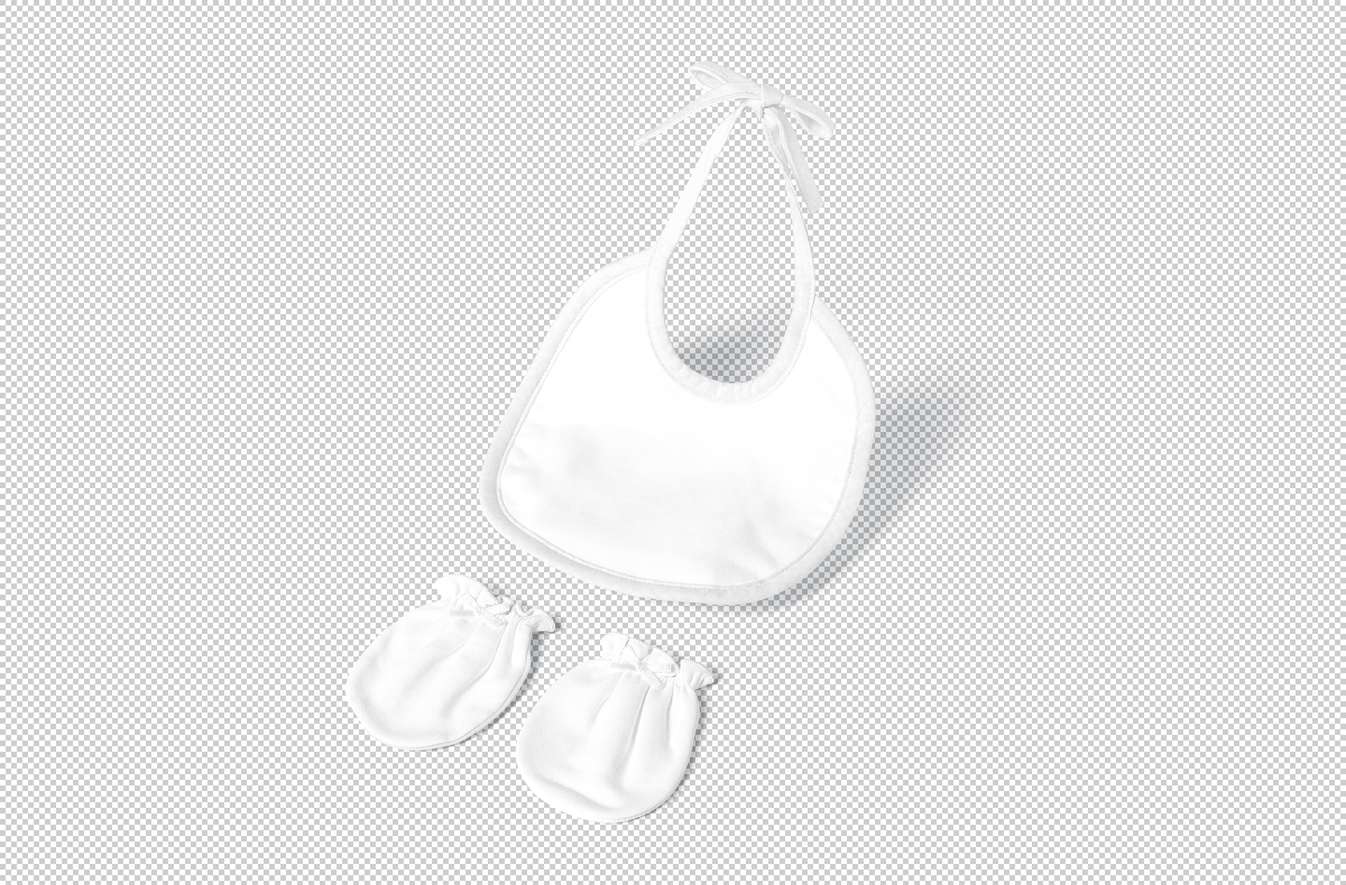 baby accessories mock-up