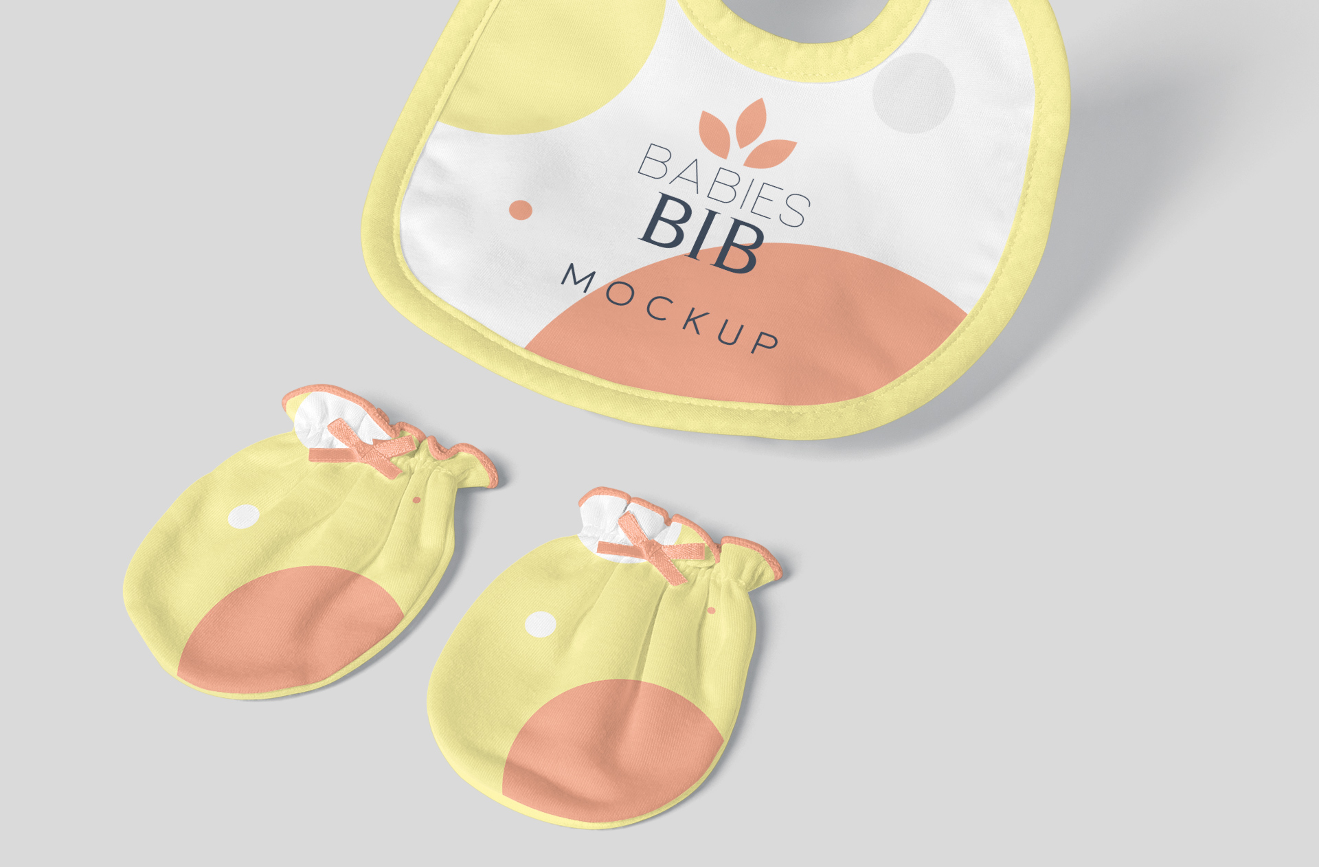 baby accessories mock-up