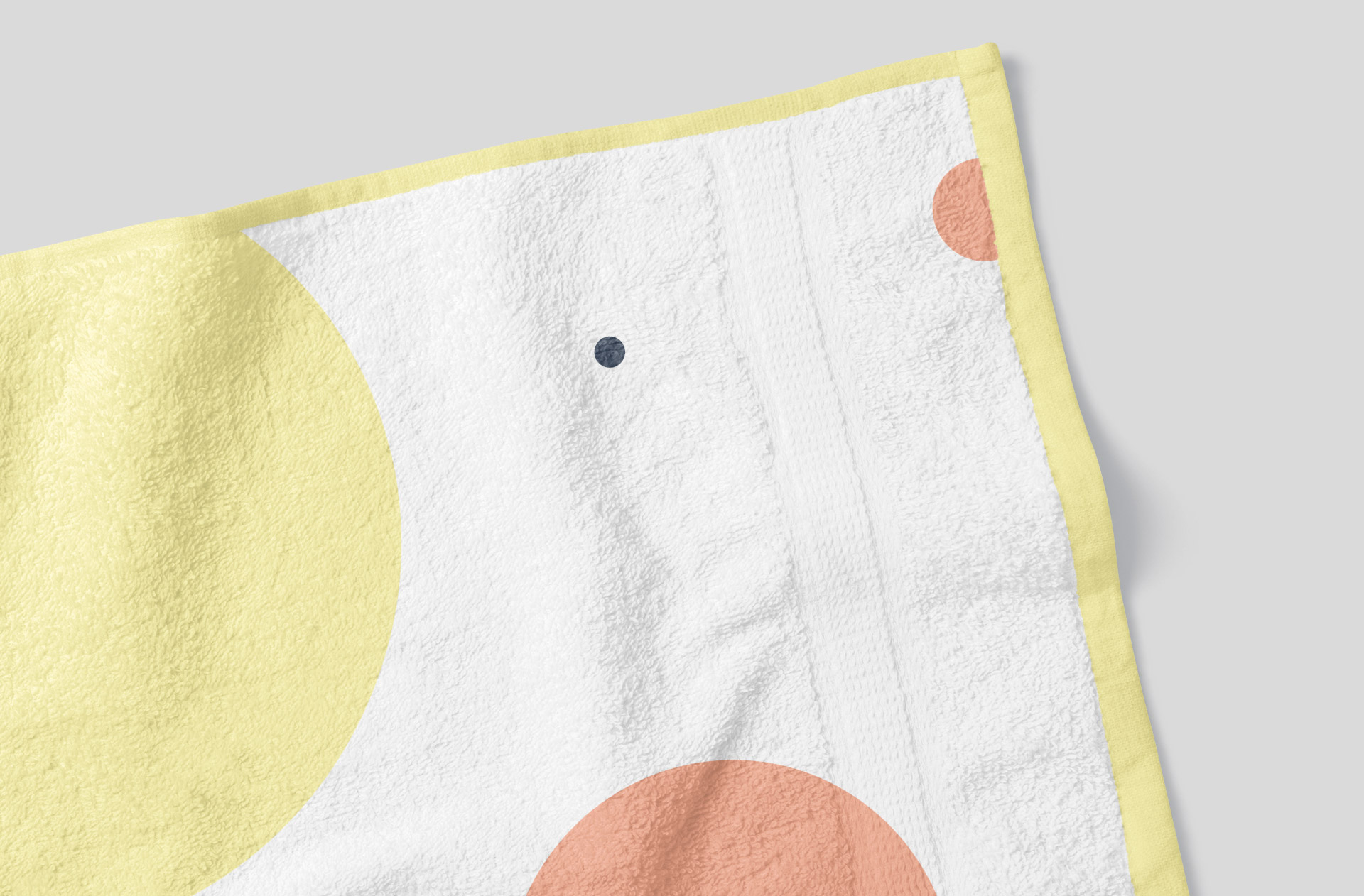 bath towel mockup