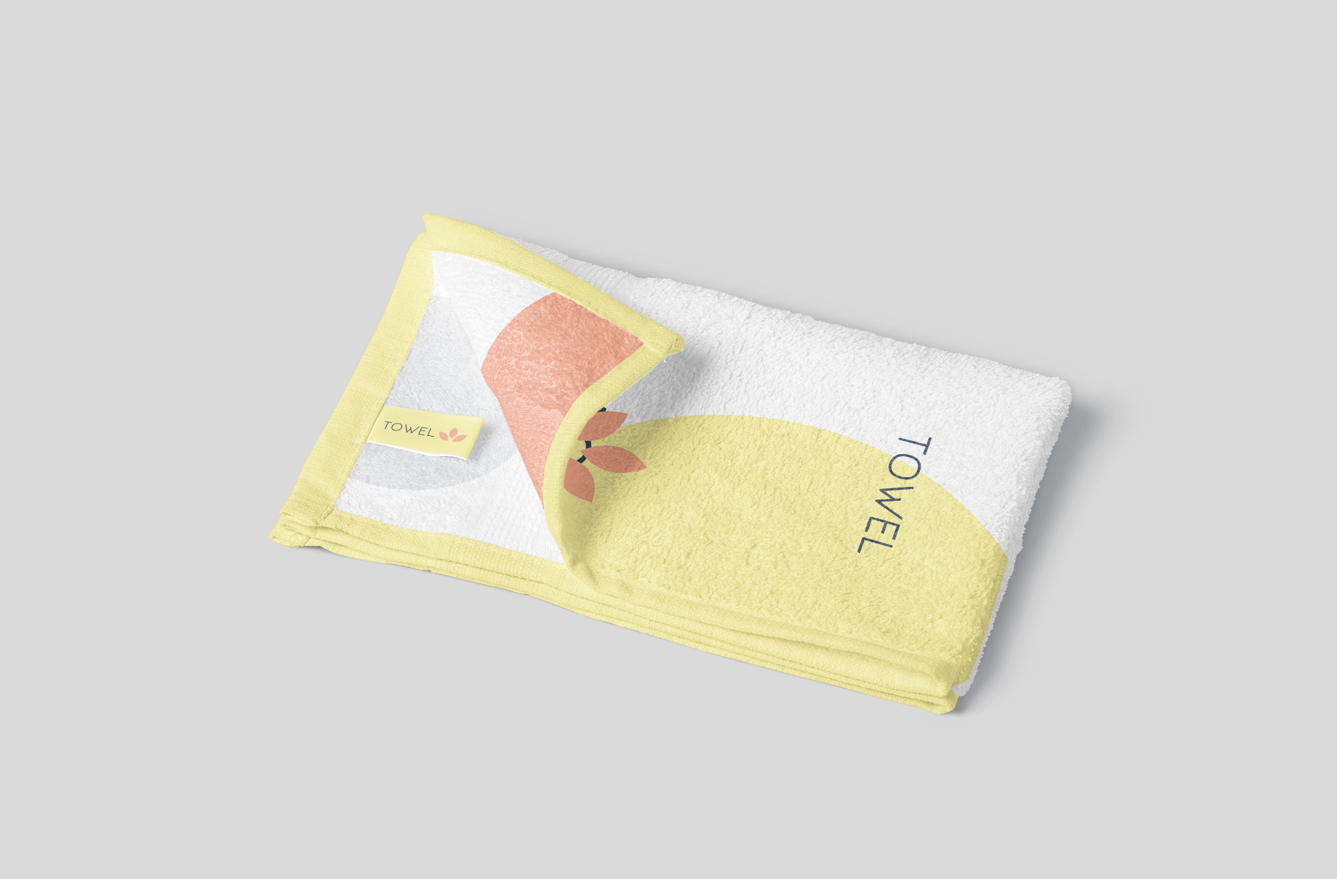 Folded Towel Mockup for Branding & Custom Design
