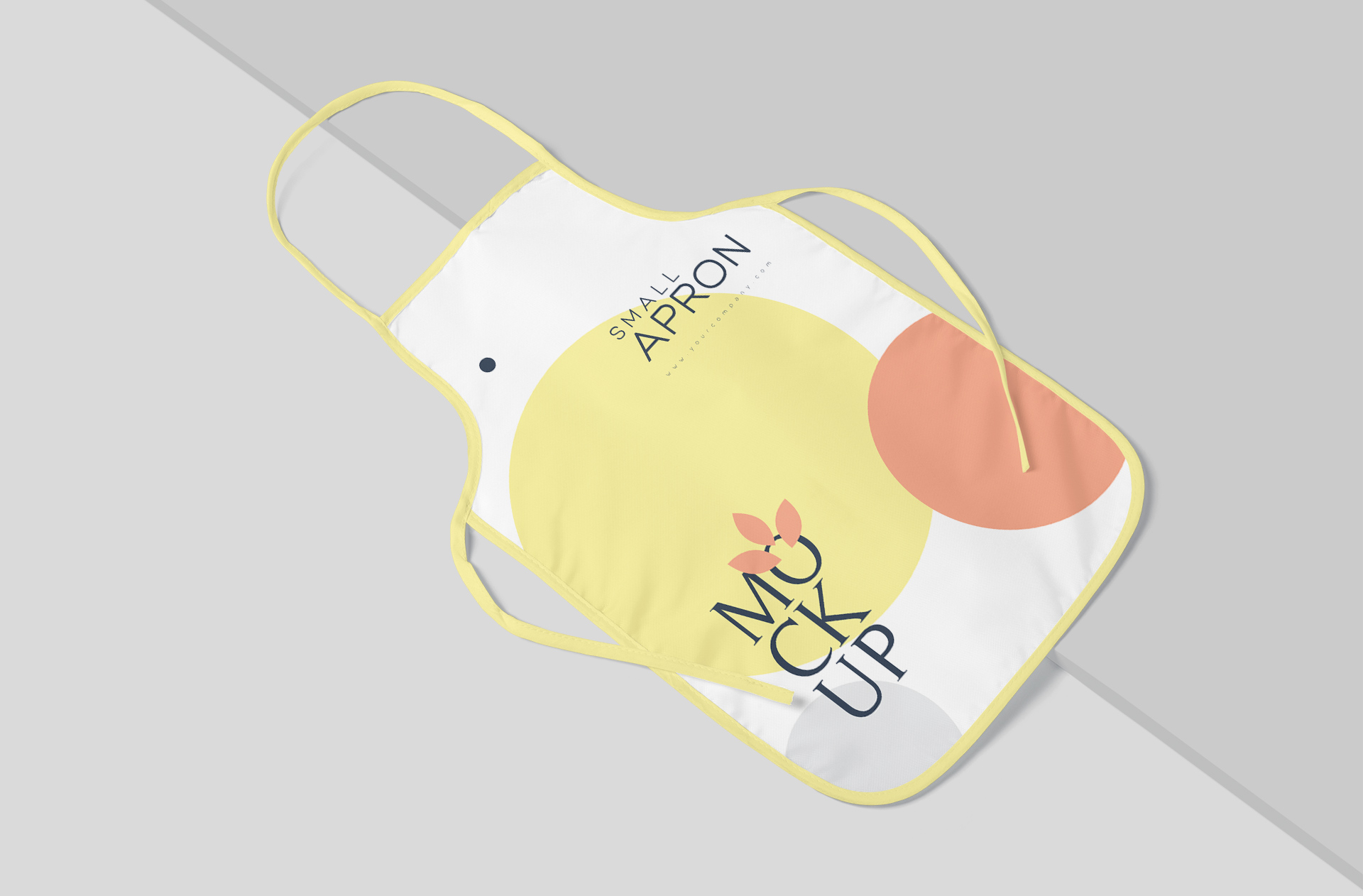 Hanging Small Apron Mockup for Embroidery & Design