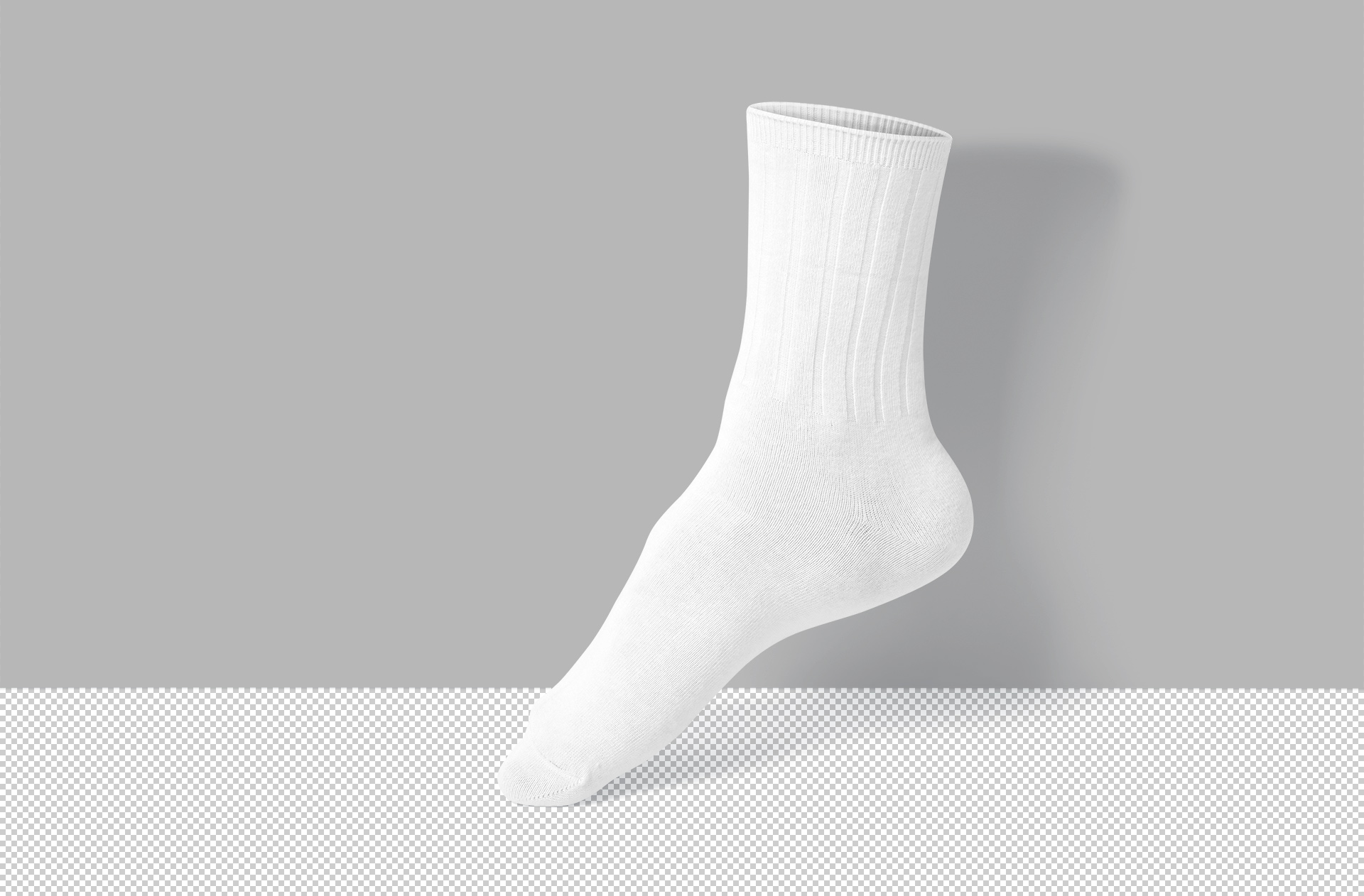 crew socks mockup