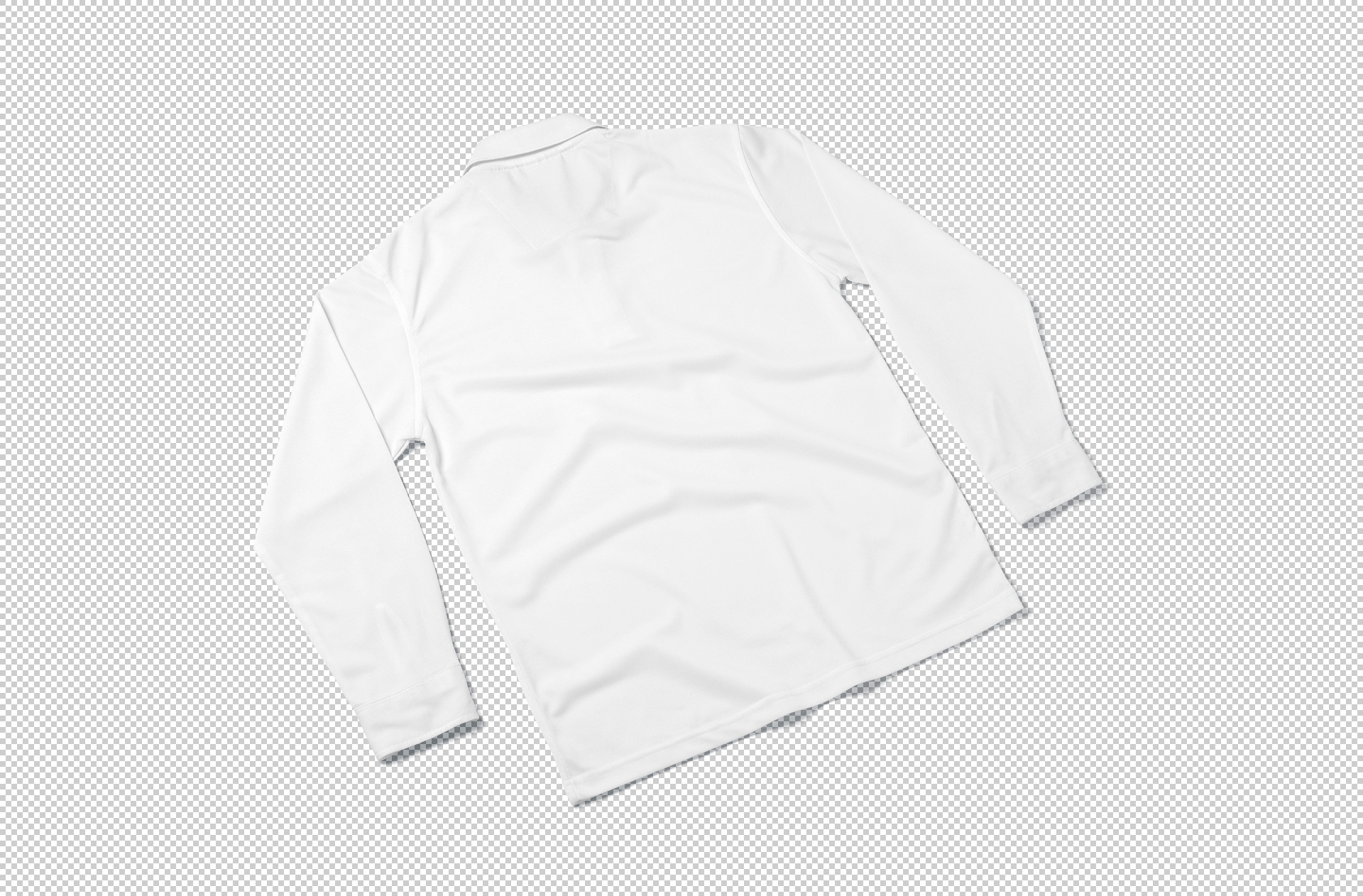 back view polo mock-up
