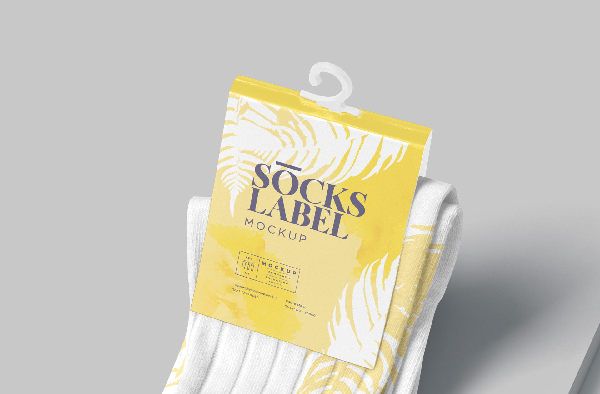 apparel branding mock-up