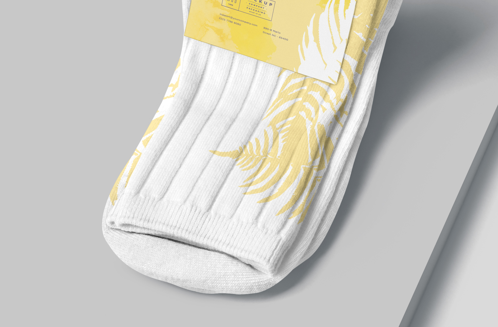 apparel branding mock-up
