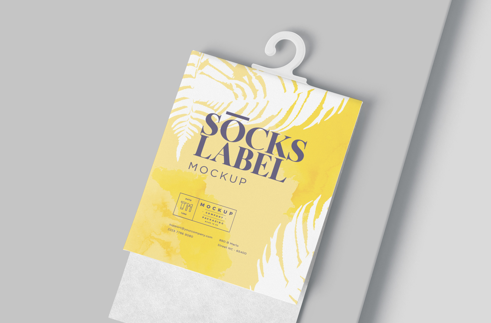 apparel branding mock-up