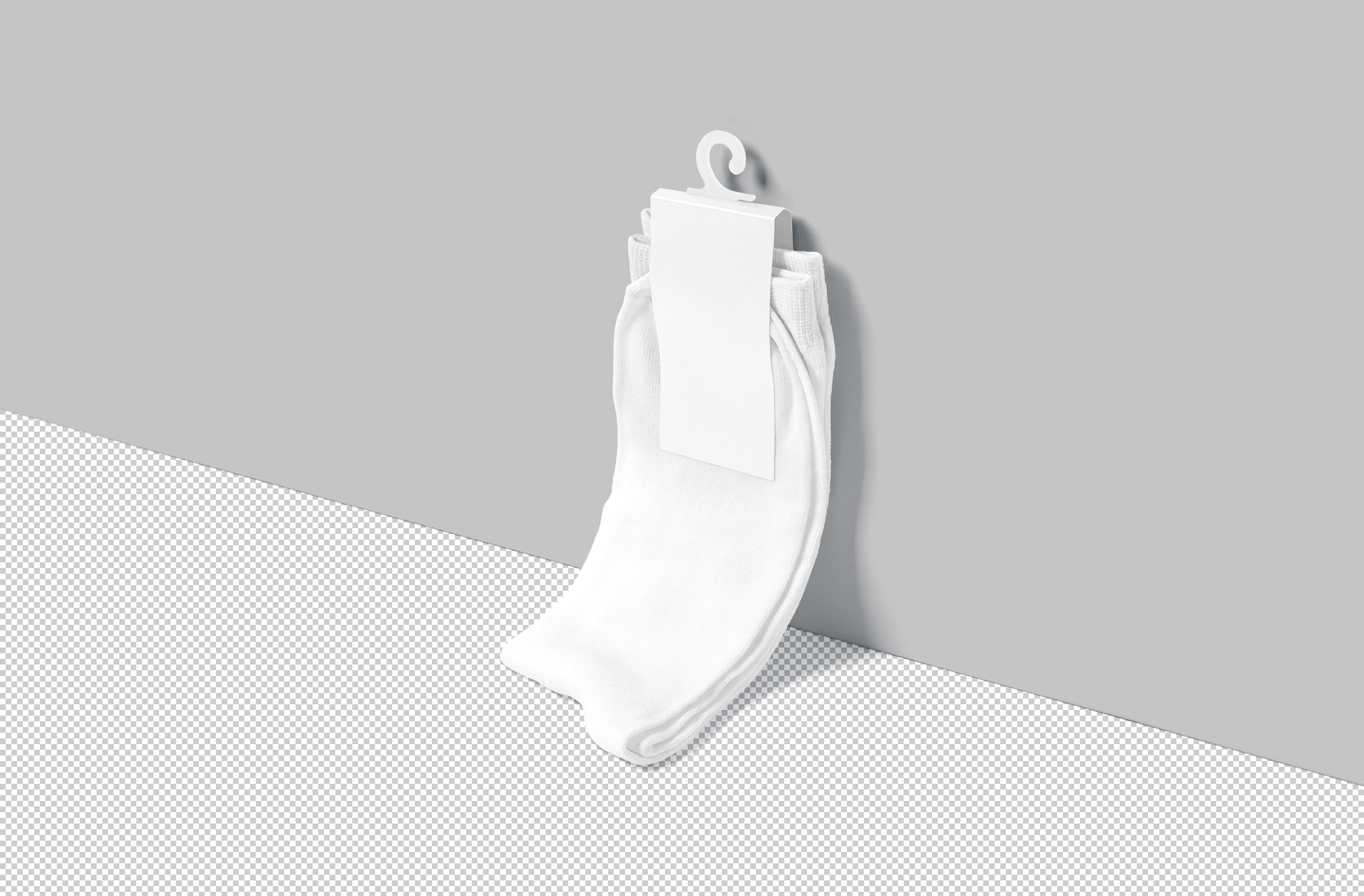 clothing tag mock-up