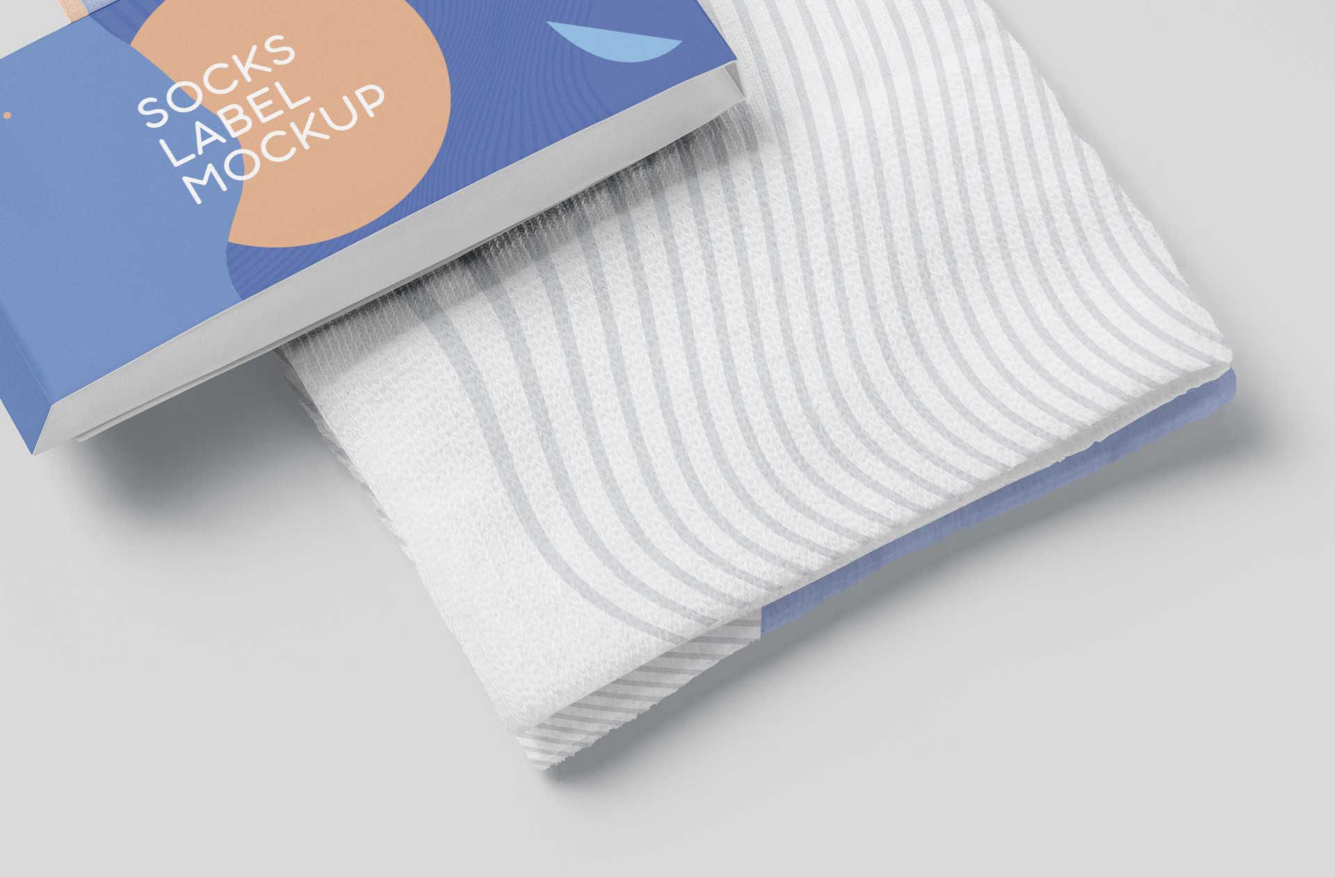 apparel tag mockup