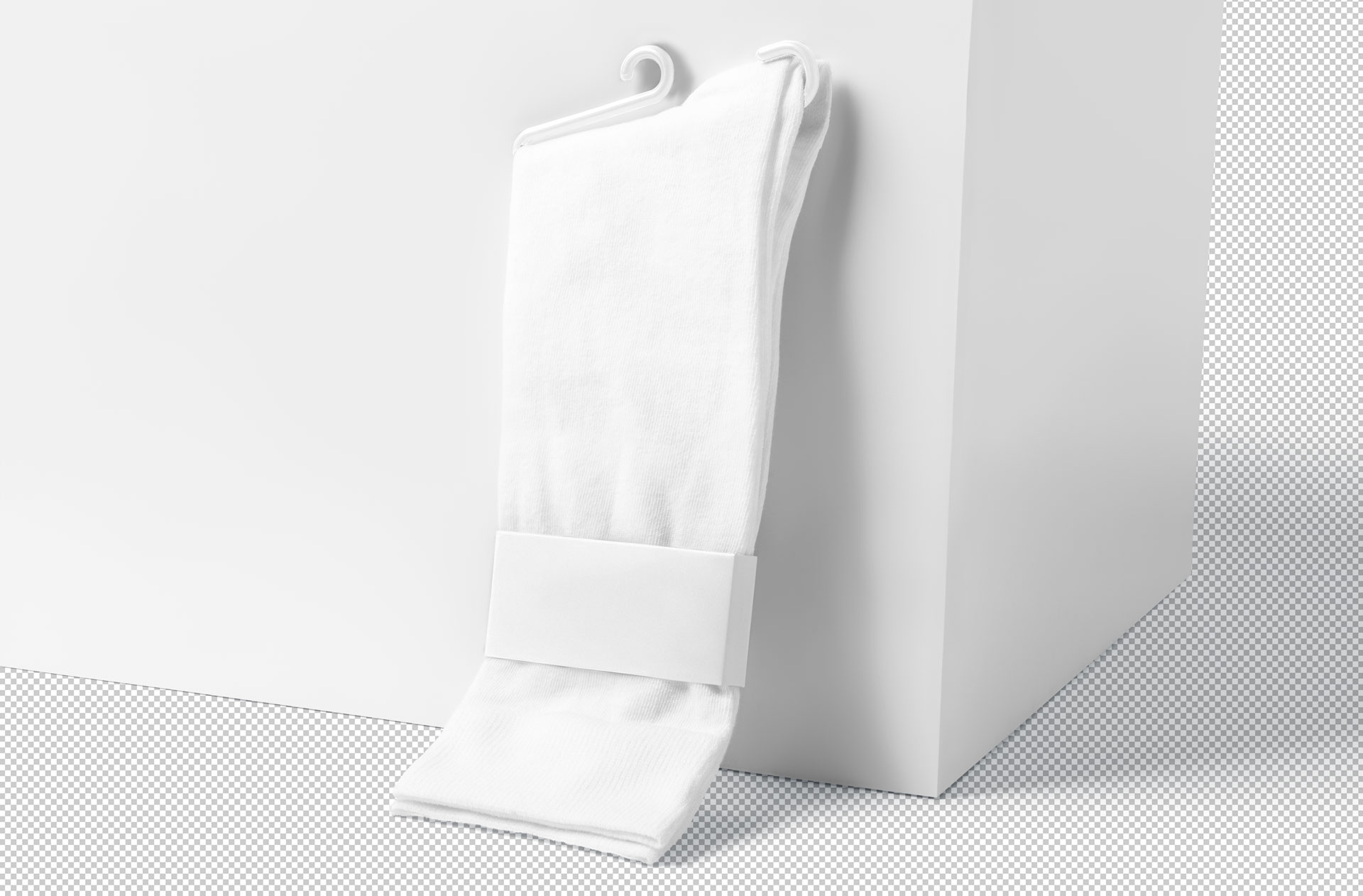 clothing label mock-up