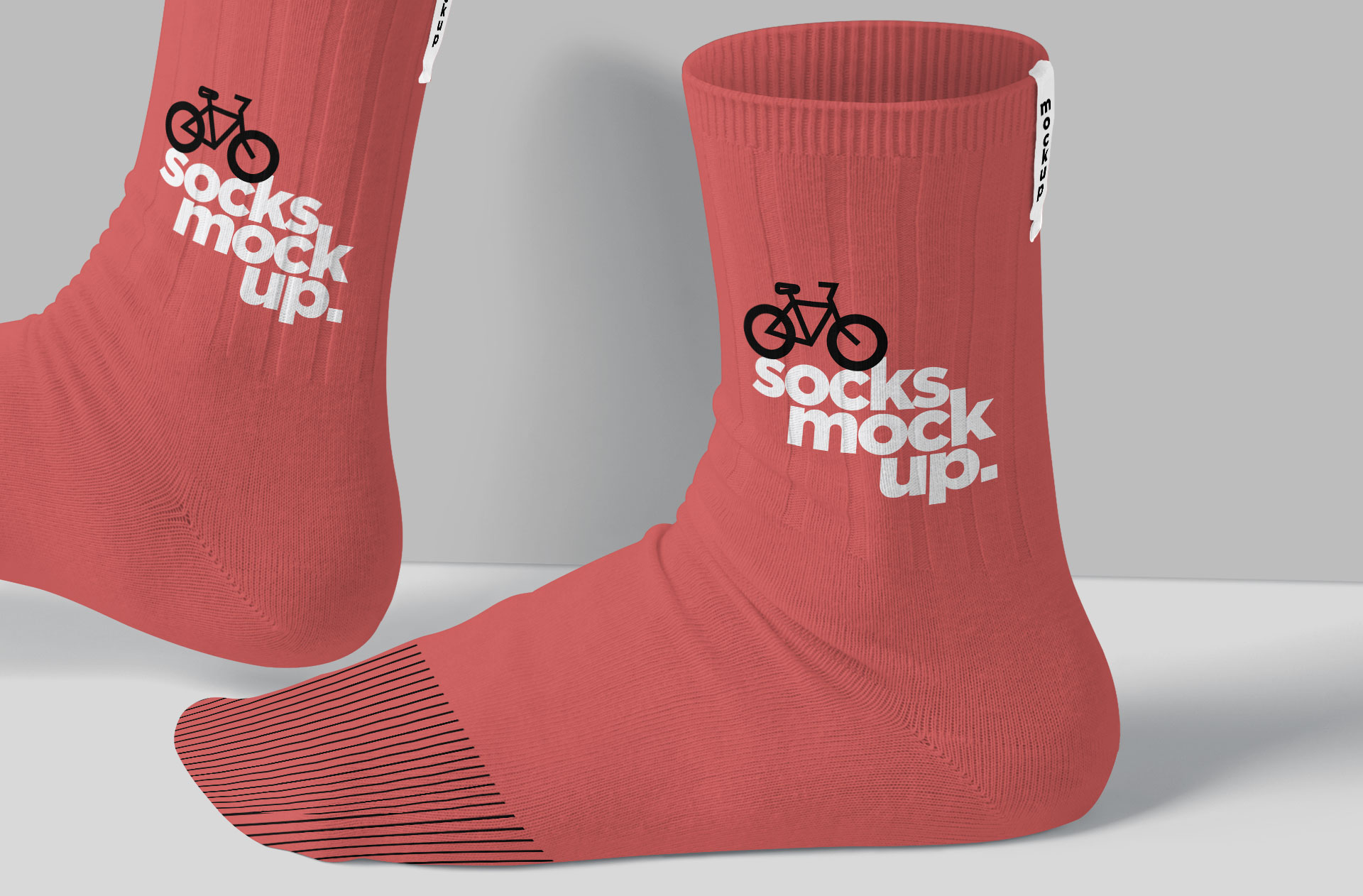 ankle socks mock-up