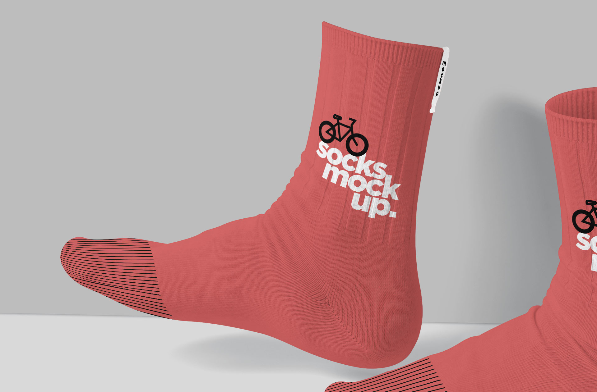 ankle socks mock-up