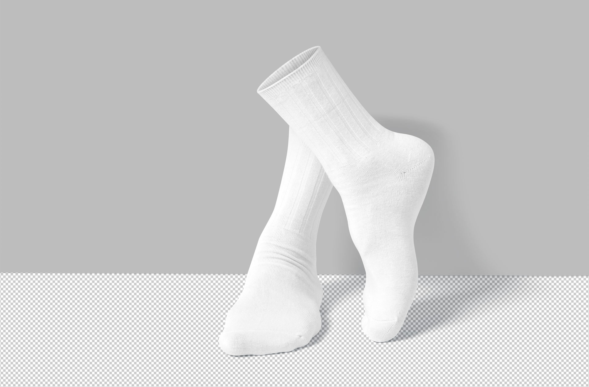 ankle socks mock-up