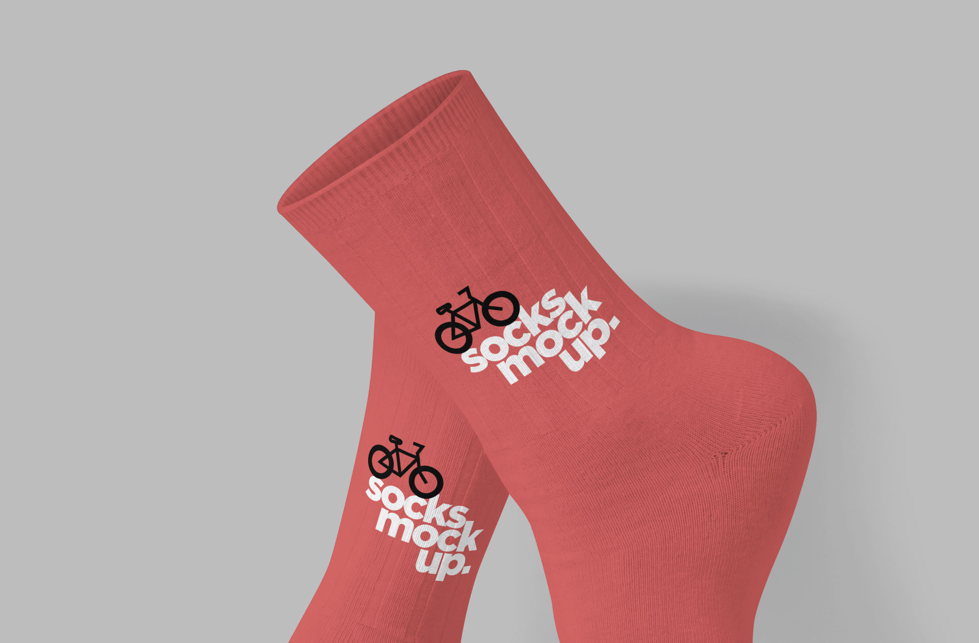 ankle socks mock-up