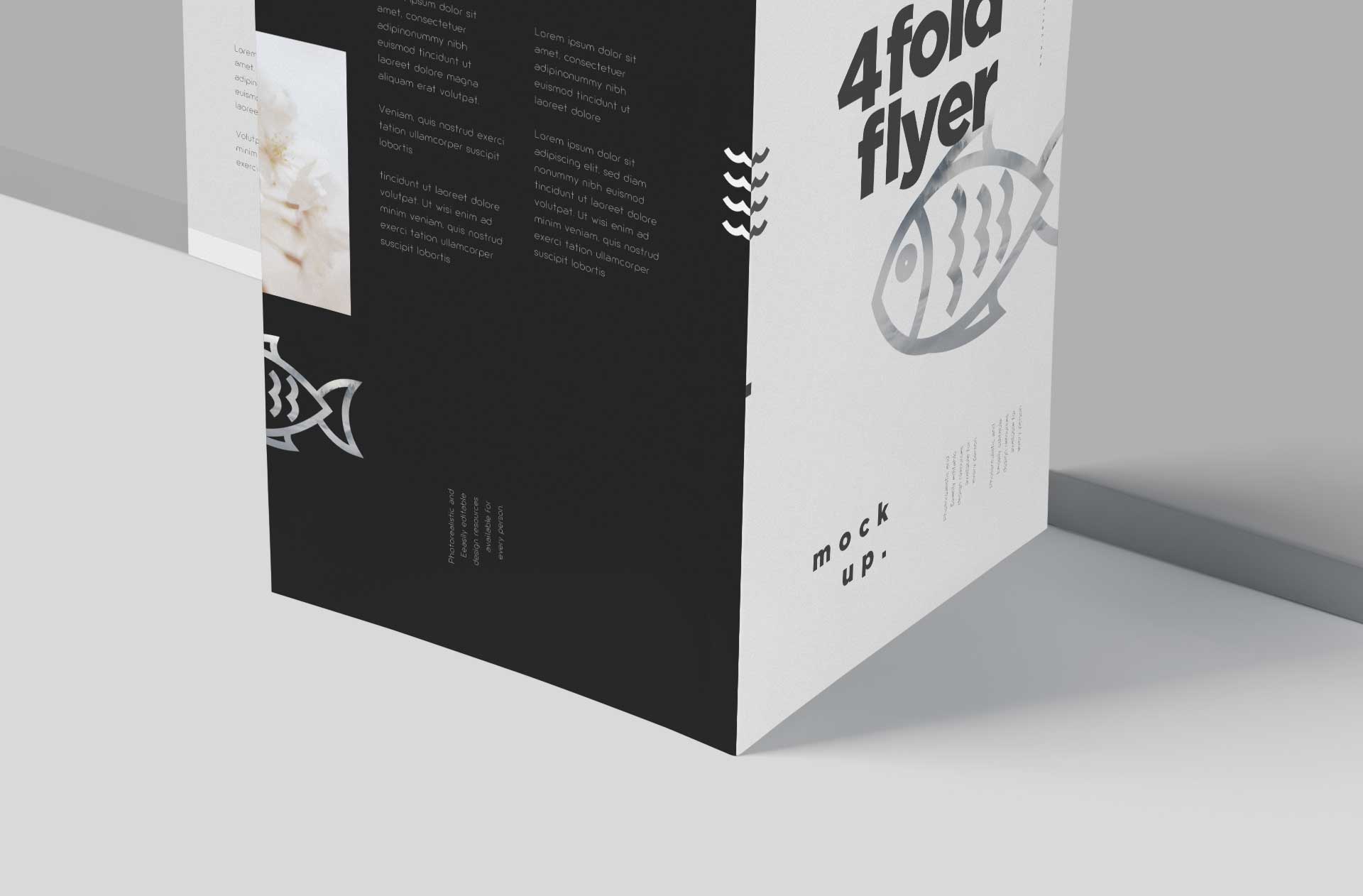 advertisement flyer mockup