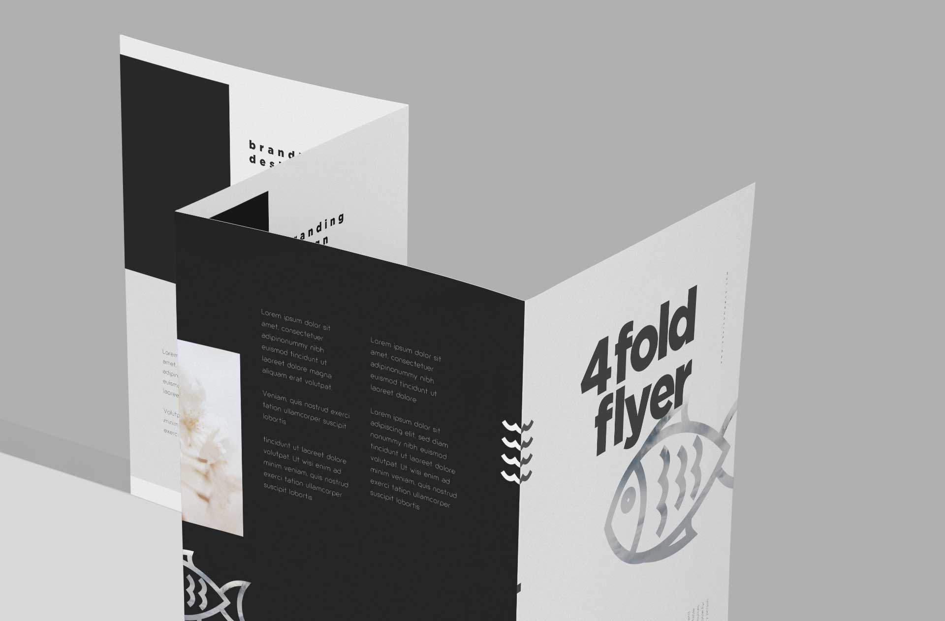 advertisement flyer mockup