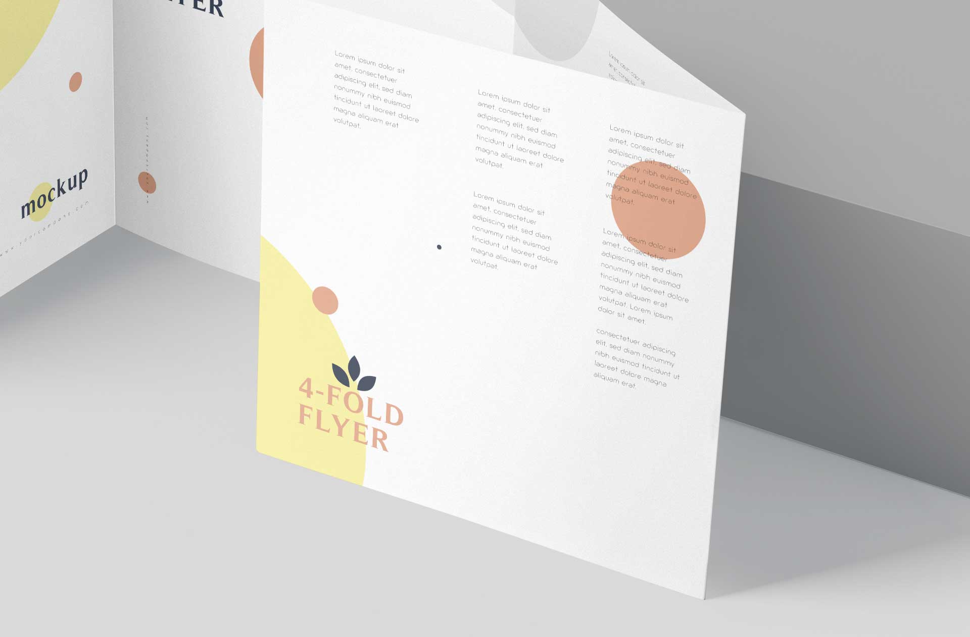 advertisement print mock-up