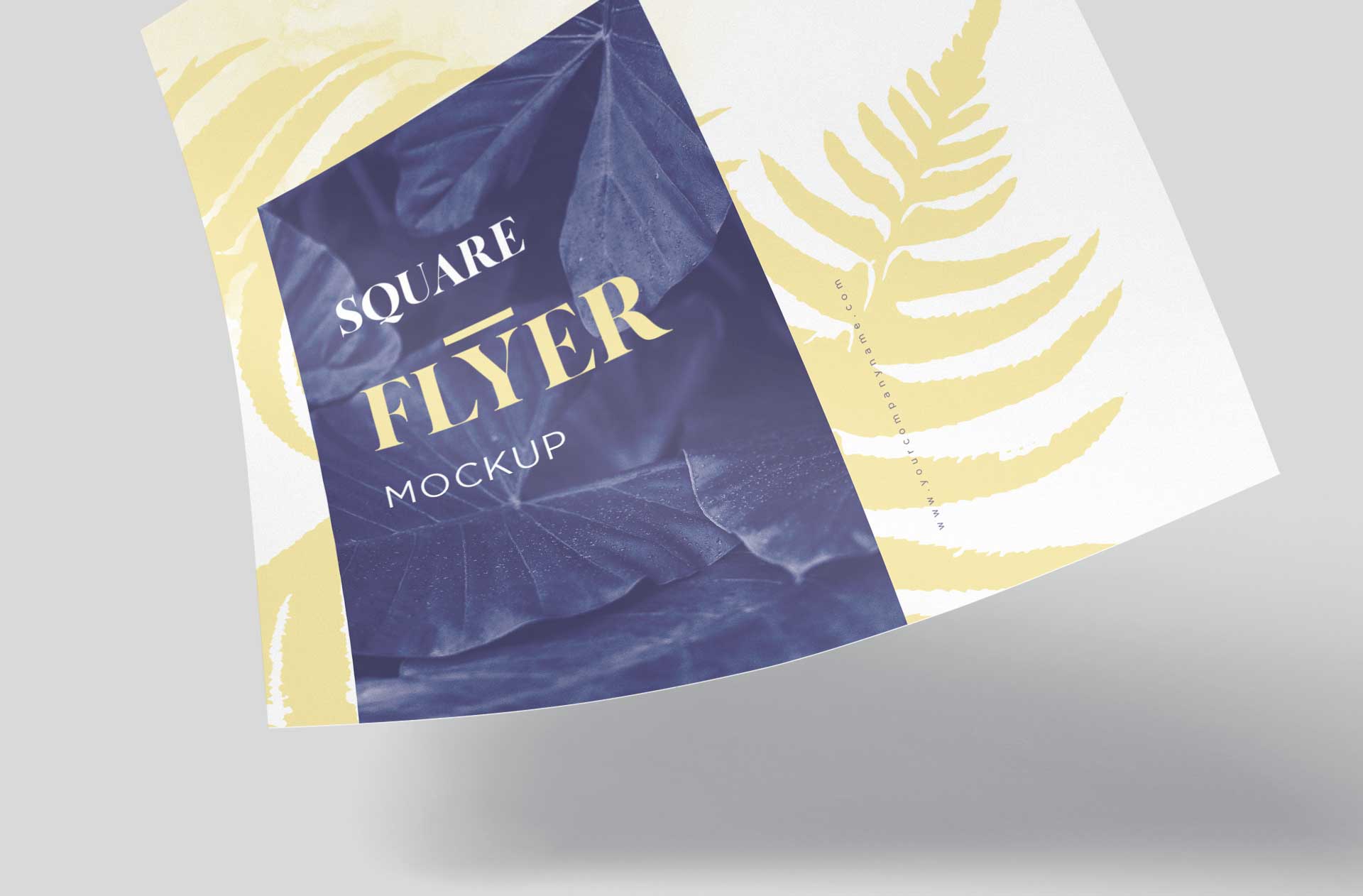 advertising print mock-up