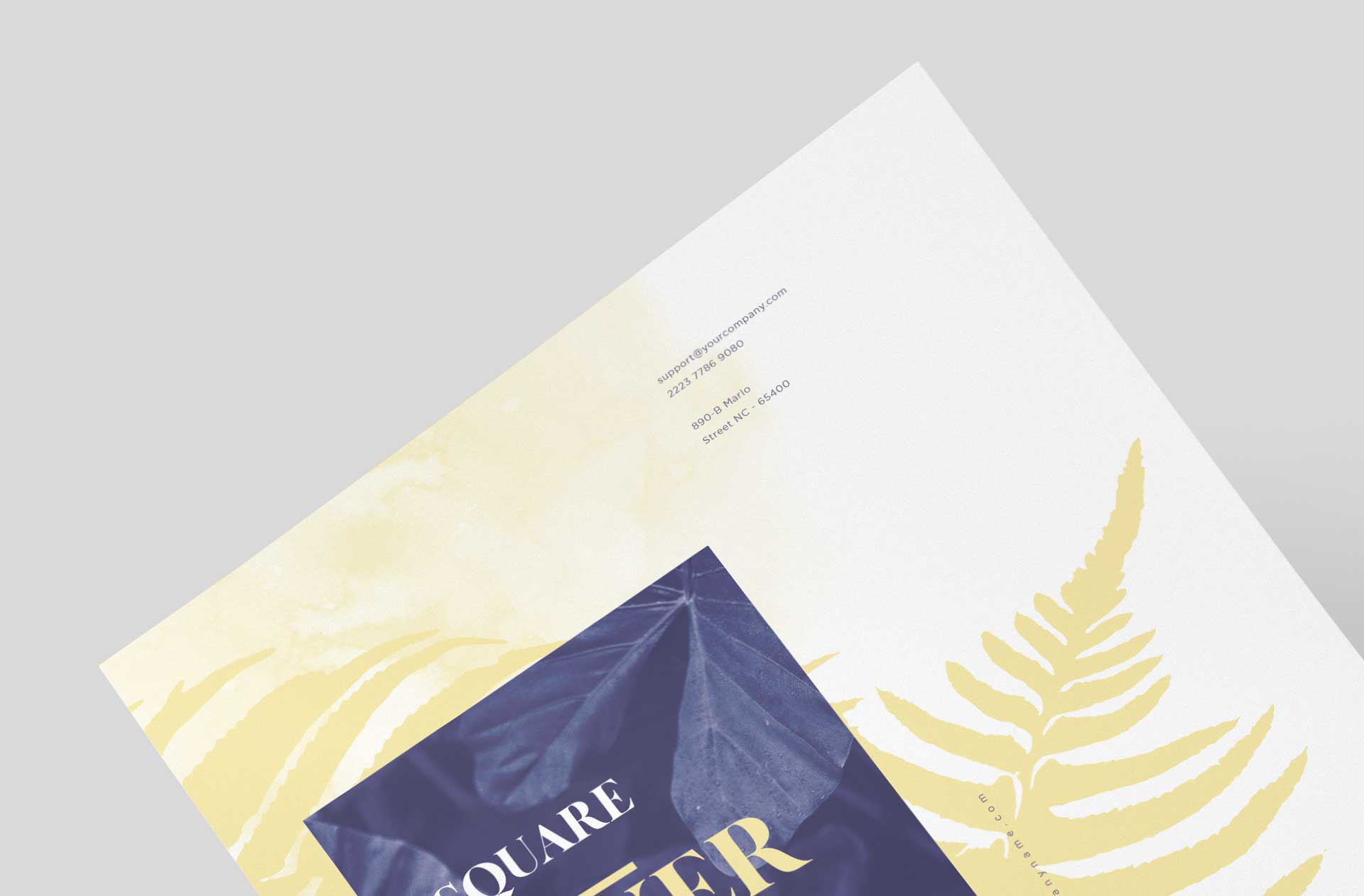 advertising flyer template