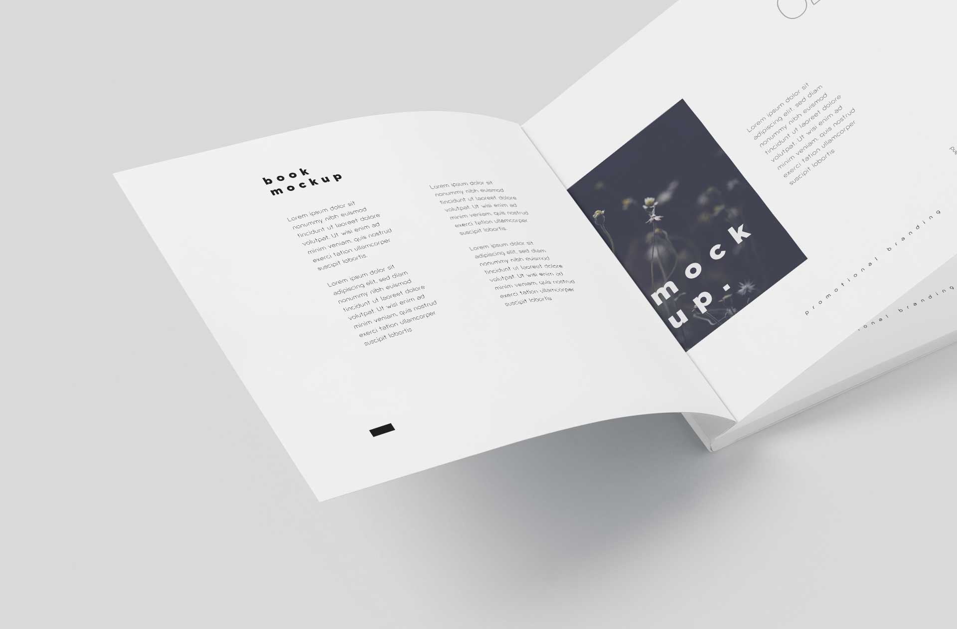 advertising book template