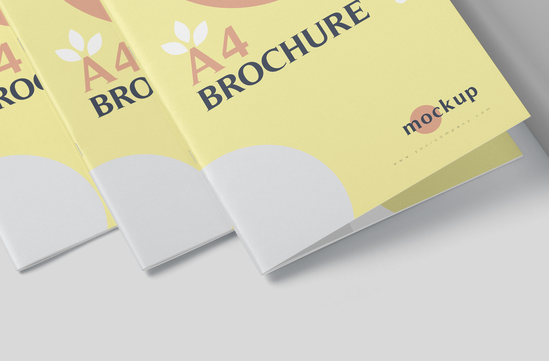 A4 booklet mock-up