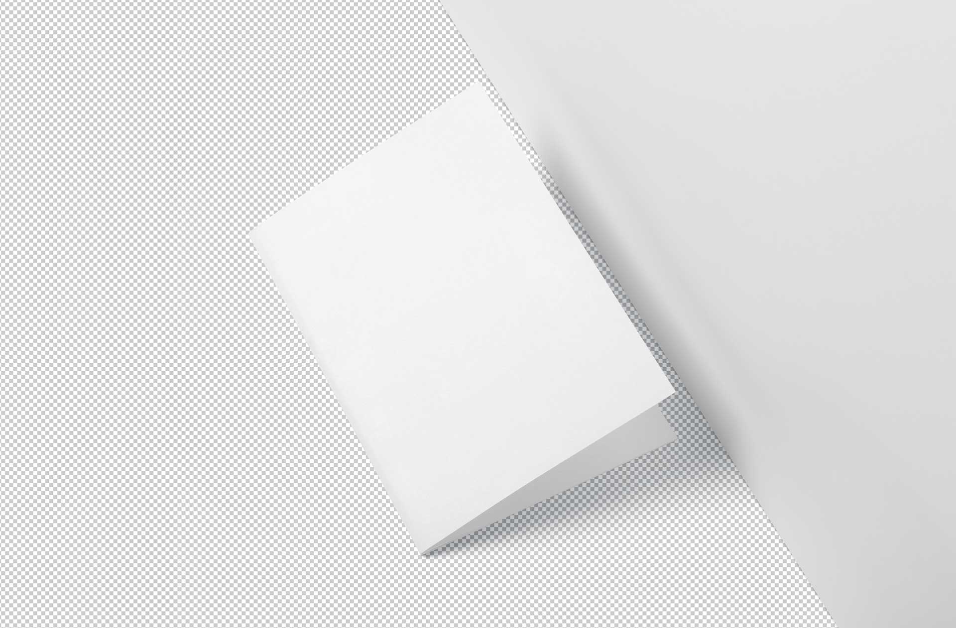 A4 brochure mock-up