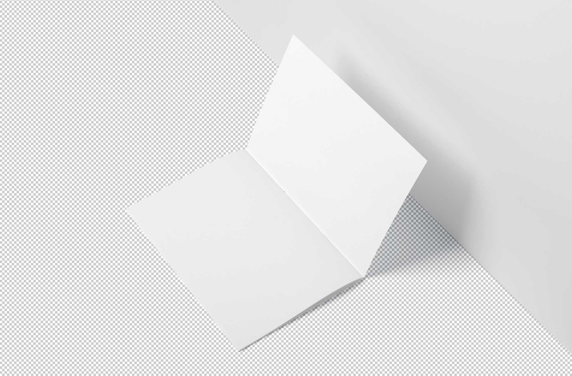 A4 brochure branding mock-up